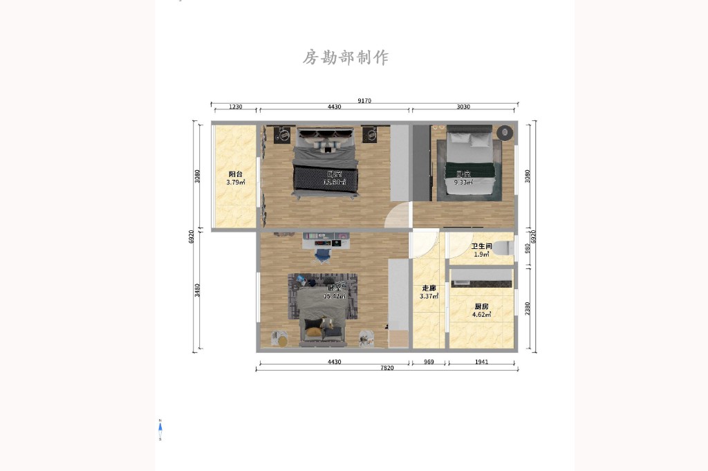 正圆小区（树木岭）室内图2