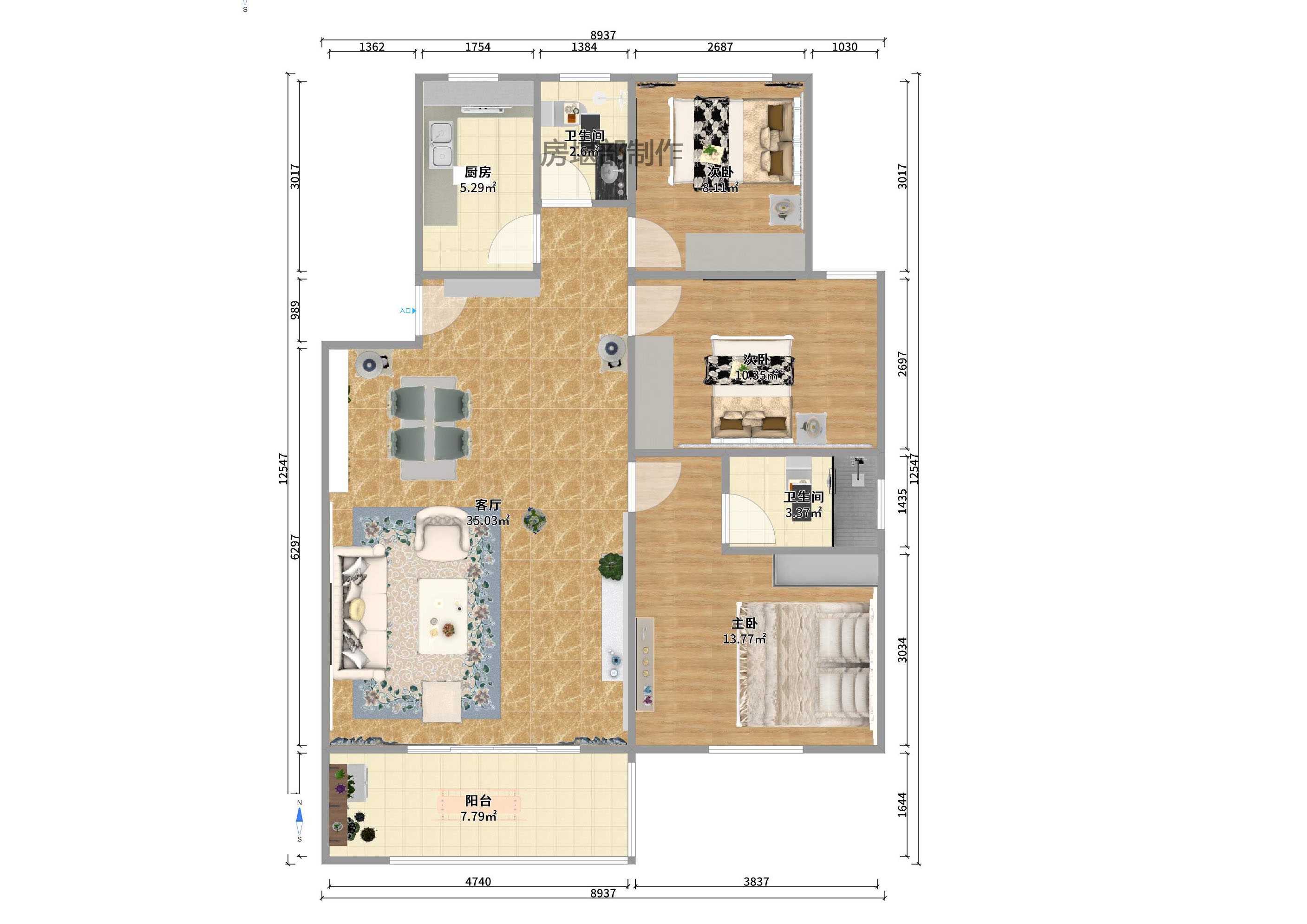 金达家园 金达家园室内图2