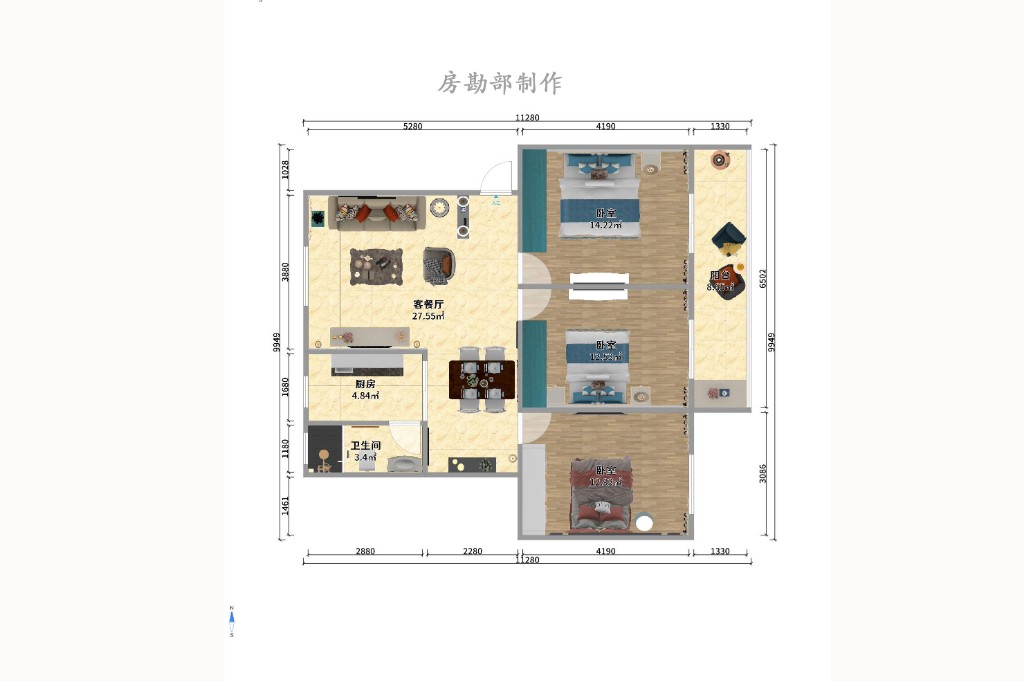 楓林小區(qū)室內(nèi)圖2