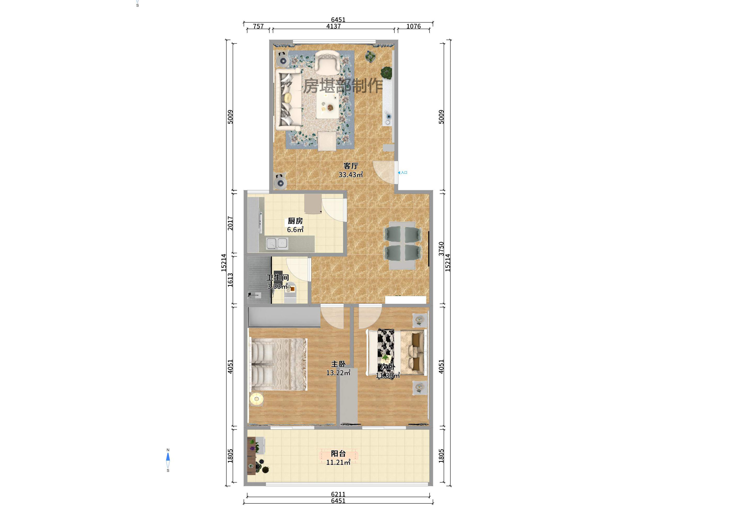 省气象局宿舍 省气象局宿舍室内图2