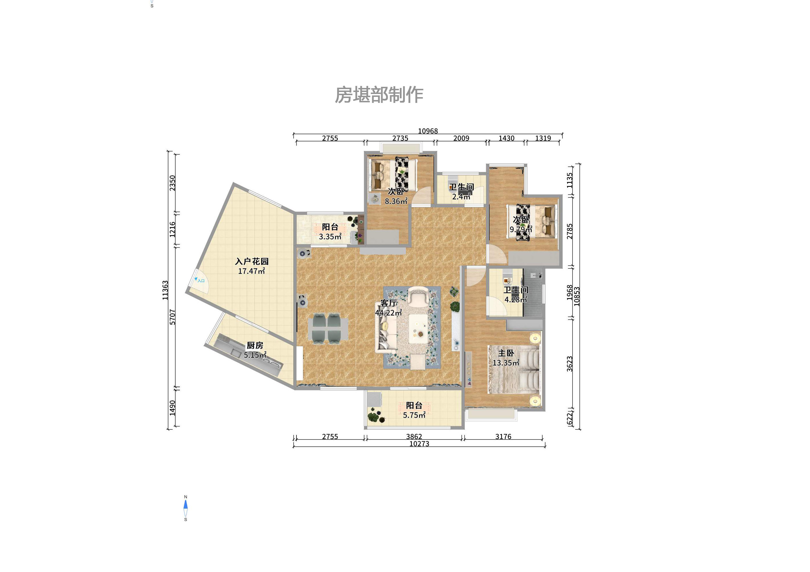 华润凤凰城一期室内图2