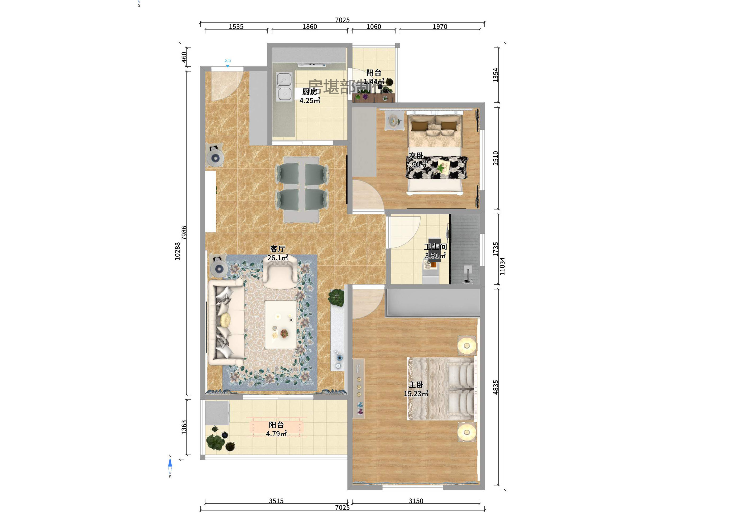 恒大翡翠华庭 恒大翡翠华庭室内图2