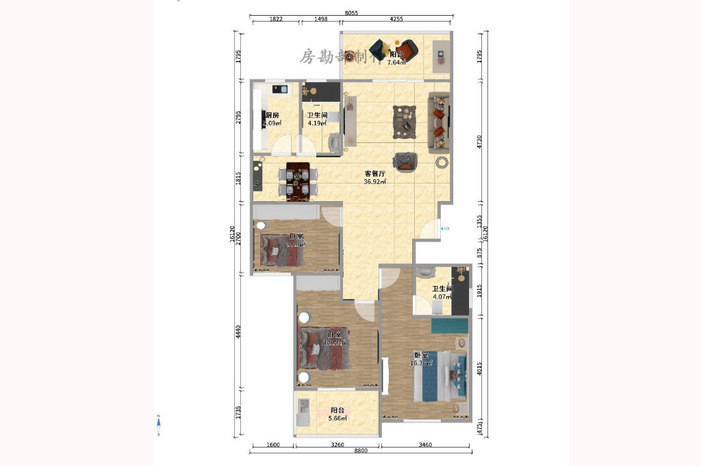 香樟雅郡室内图2