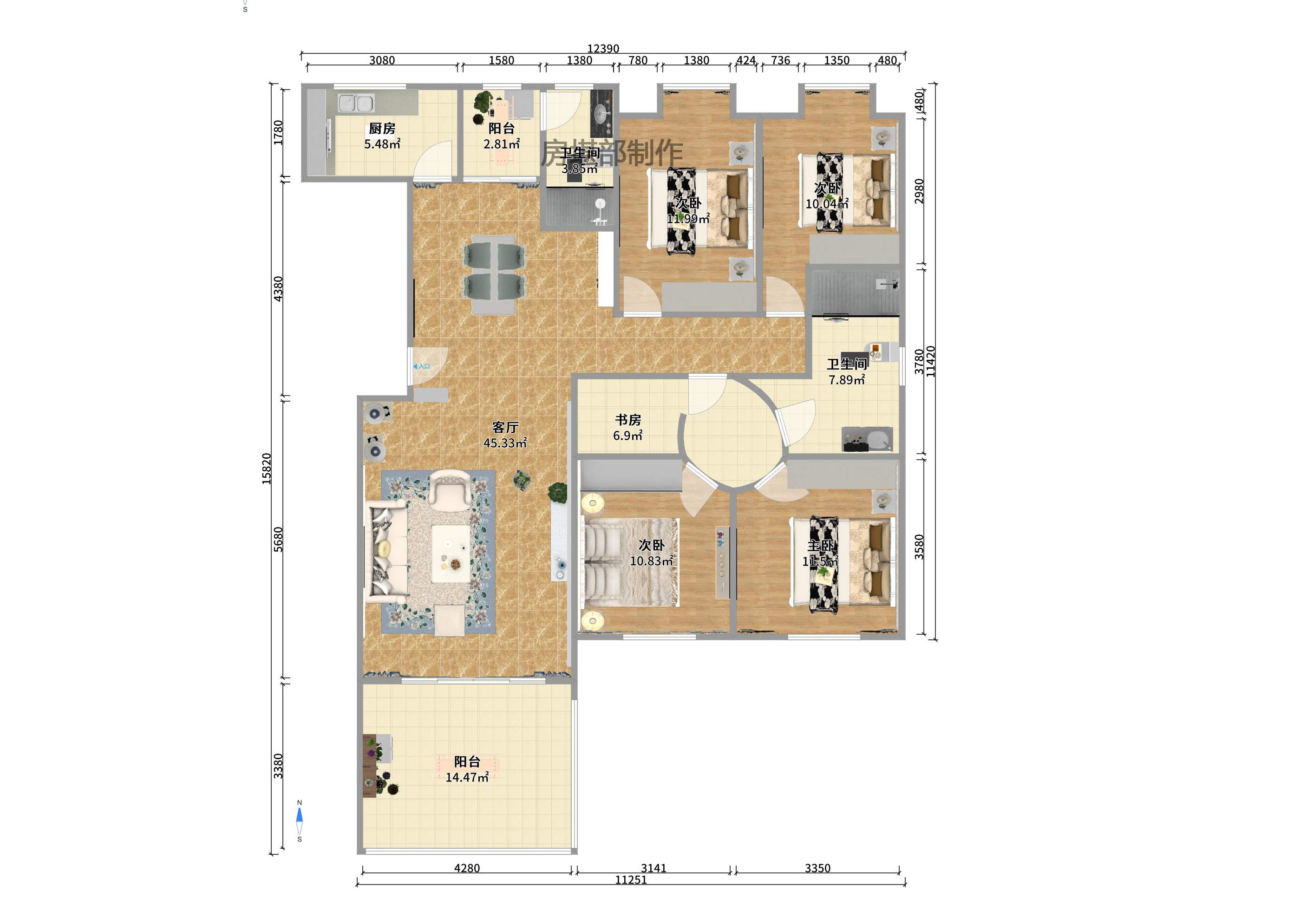 西点公园里 西点公园里室内图2