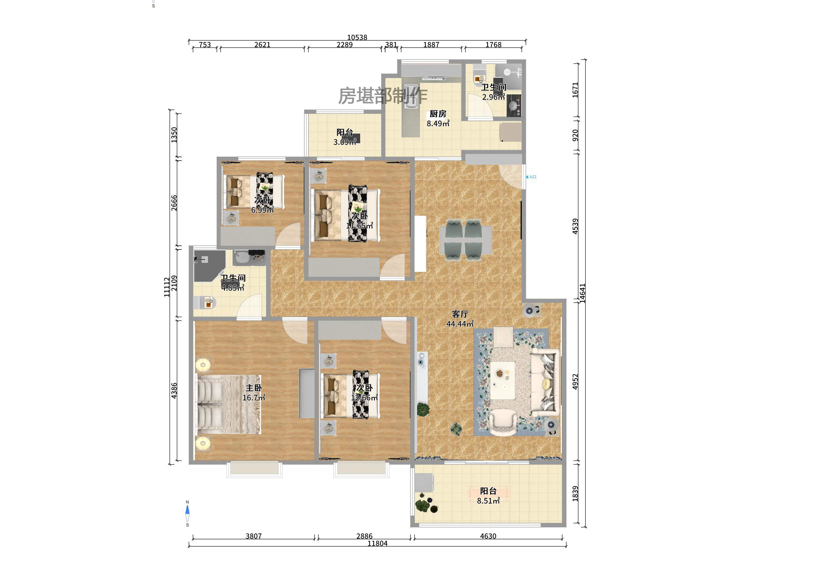中天枫景园 中天枫景园室内图2