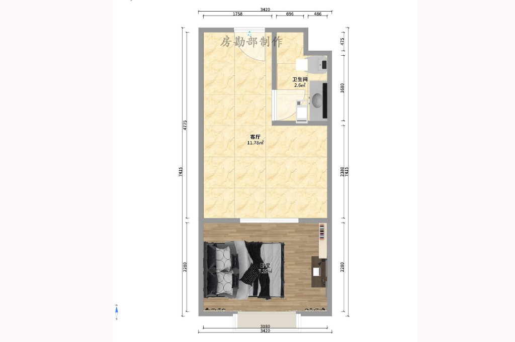 山水华景 山水华景室内图2