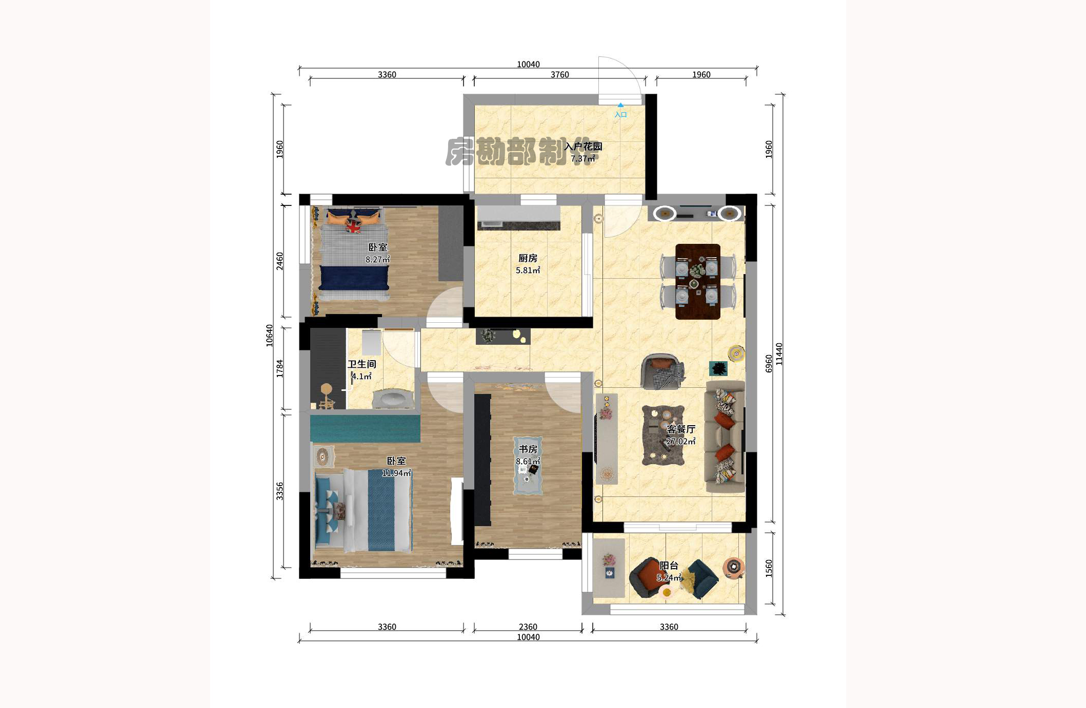 中建麓山和苑室內(nèi)圖2