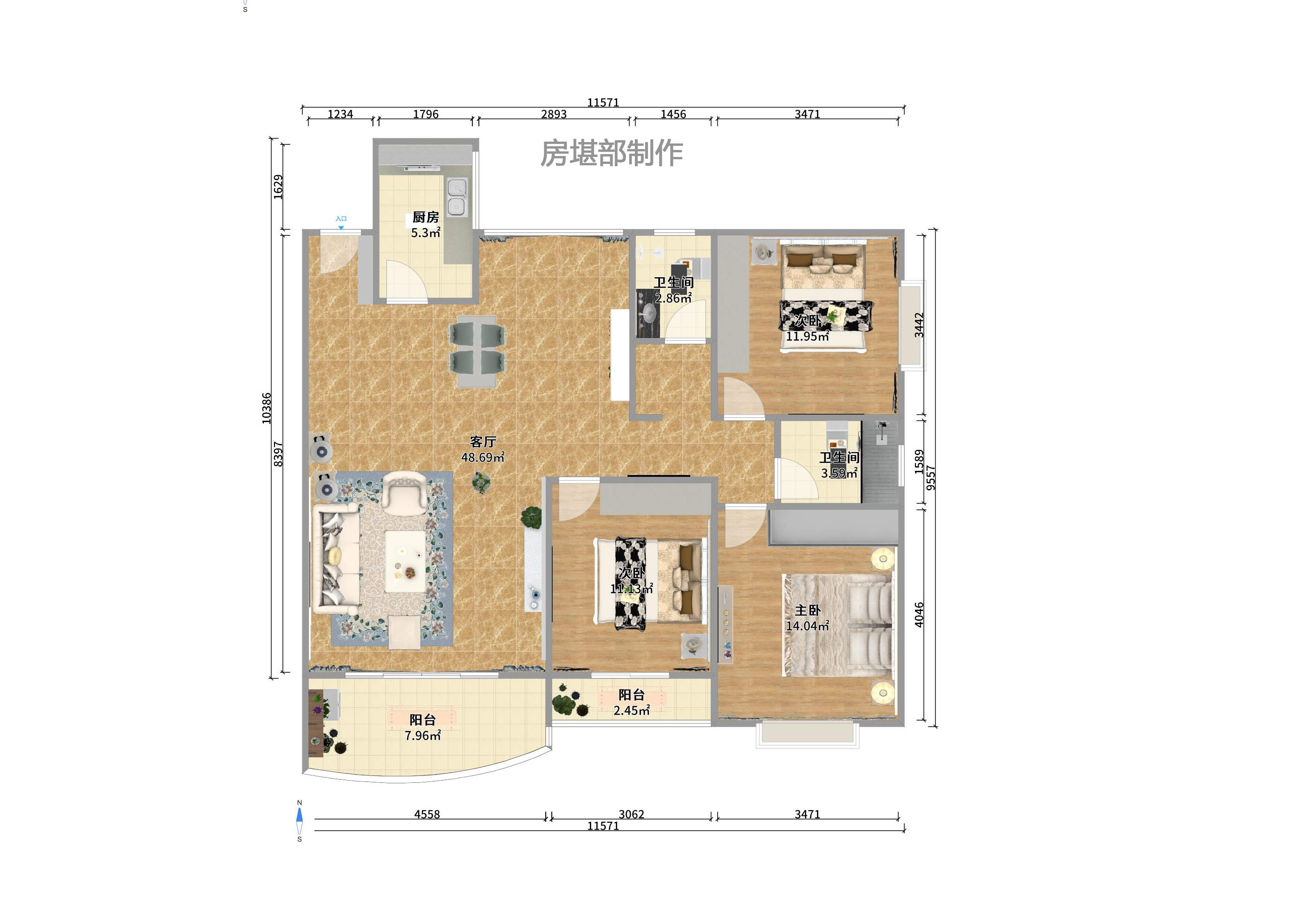 宏华花苑 宏华花苑室内图2
