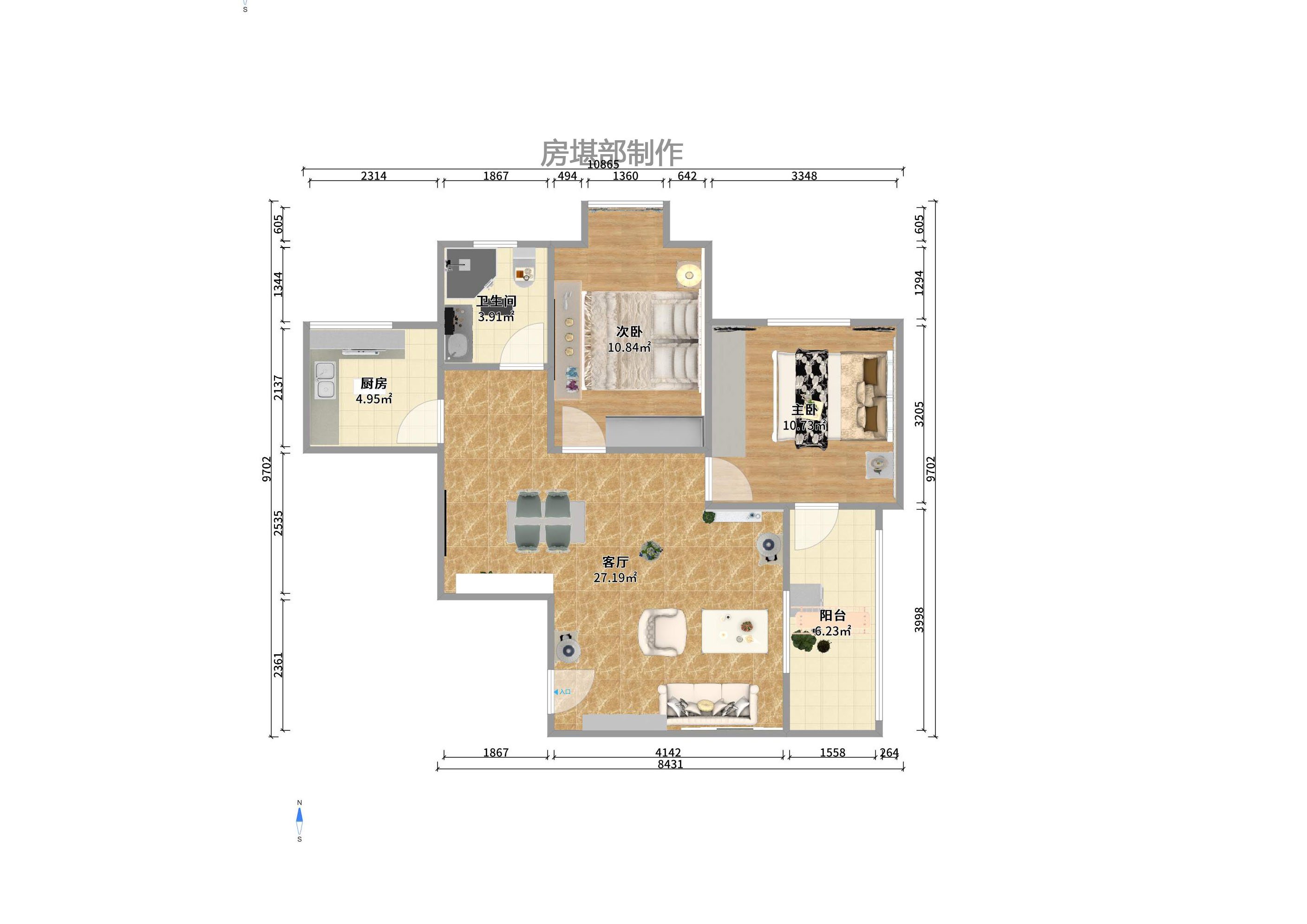 中建麓山和苑室內(nèi)圖2