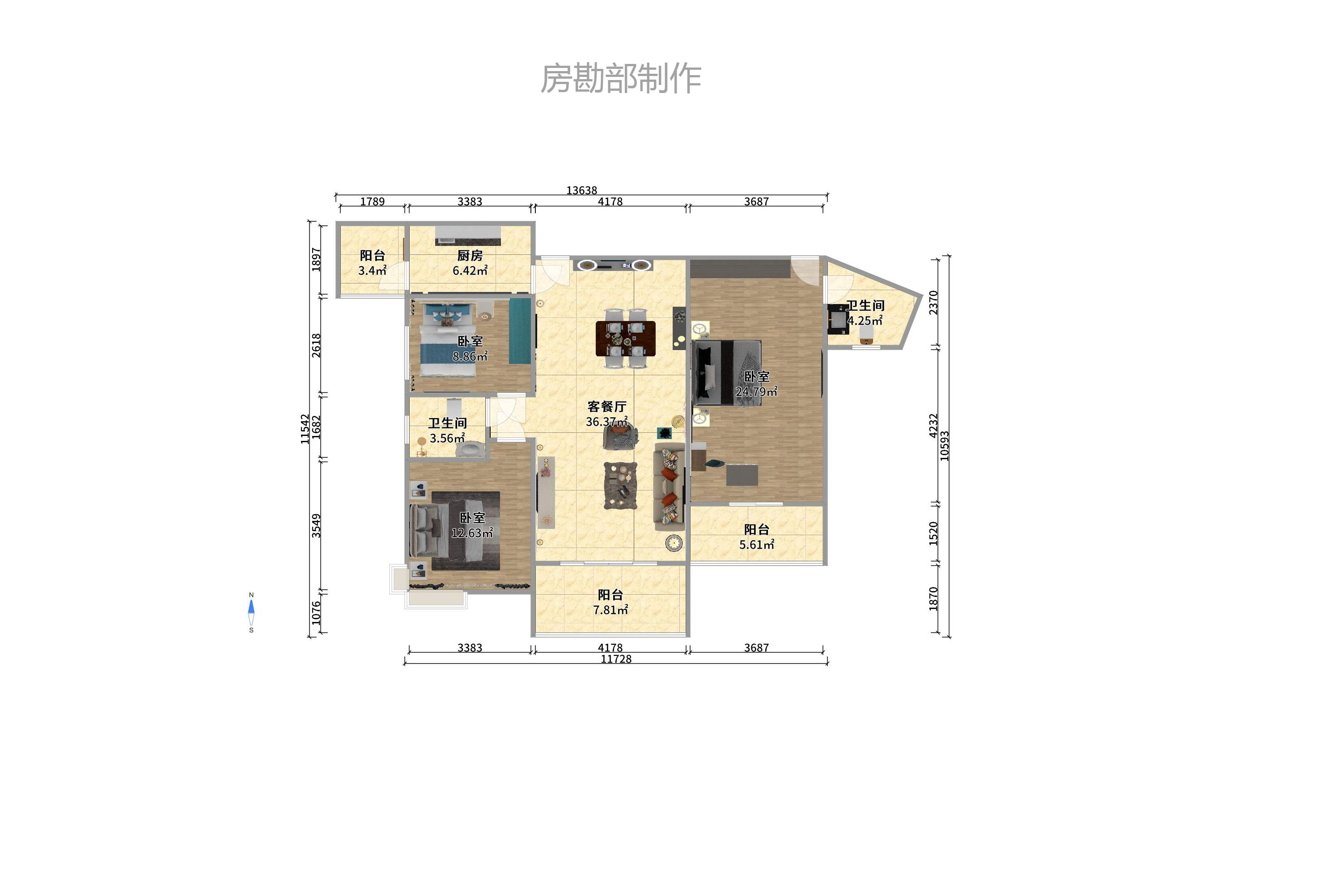 新城新世界一二三期室内图2