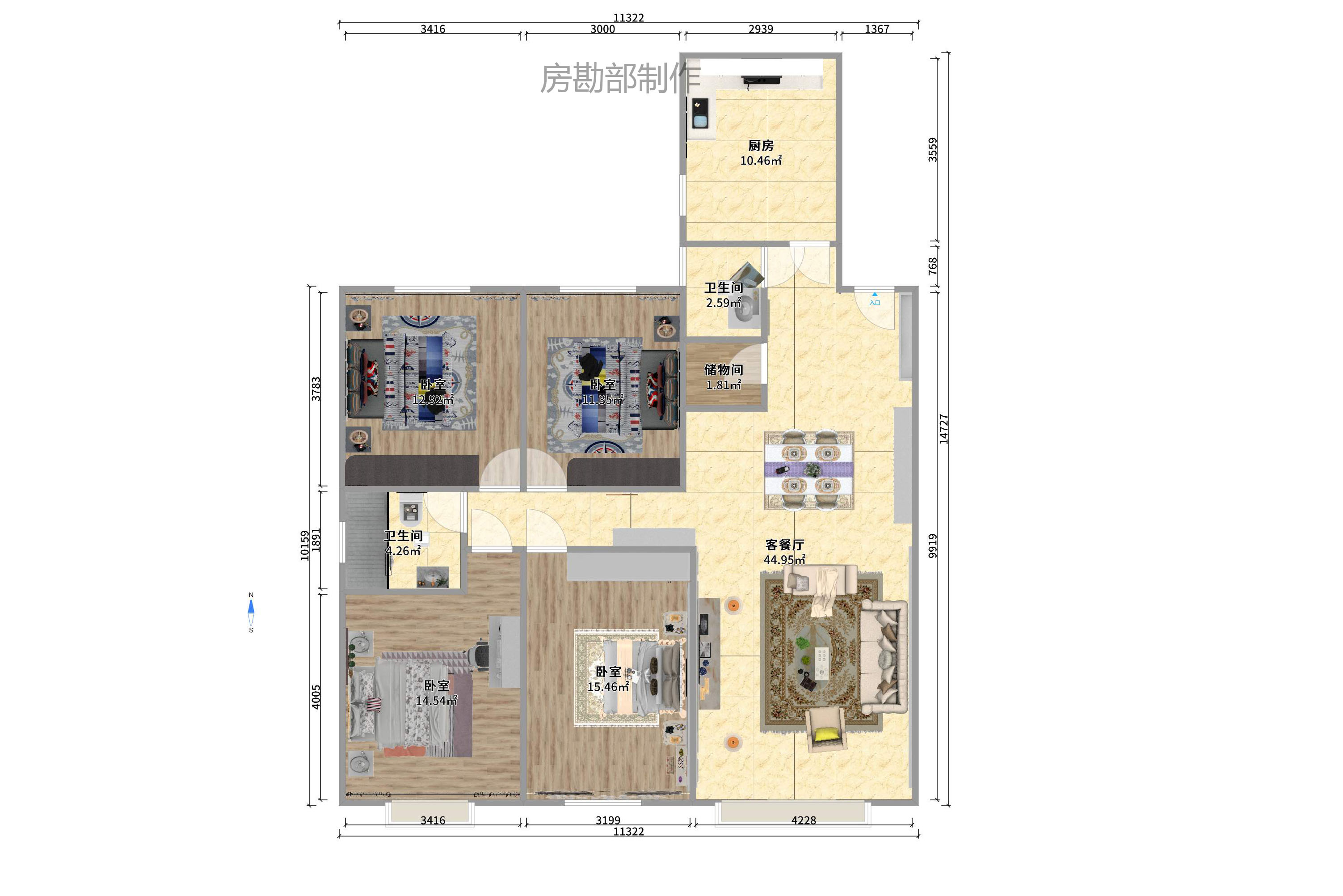 天心丽城 天心丽城室内图2