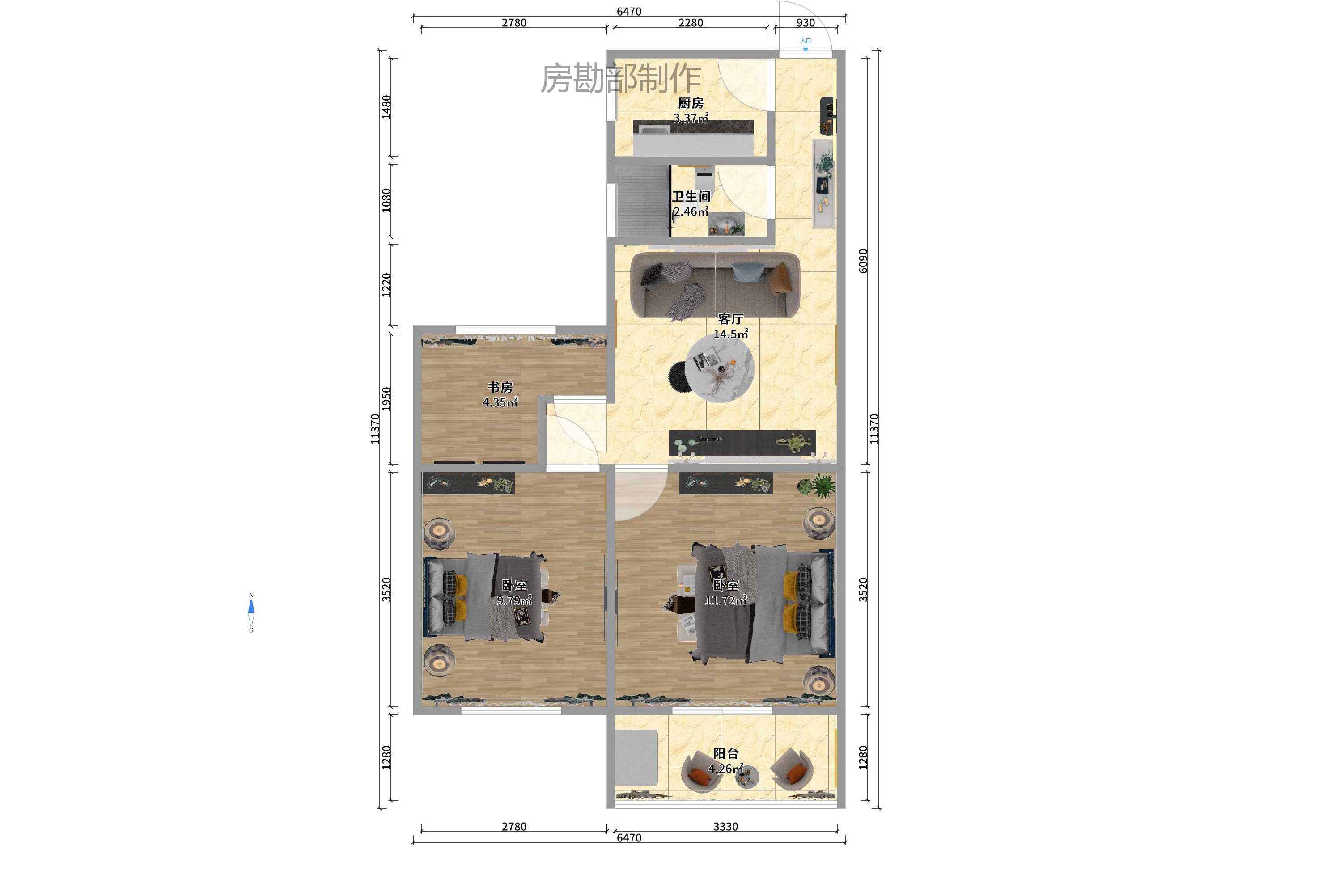 望月湖小区九片 望月湖小区九片室内图2