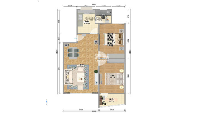 景芳苑 景芳苑室内图2