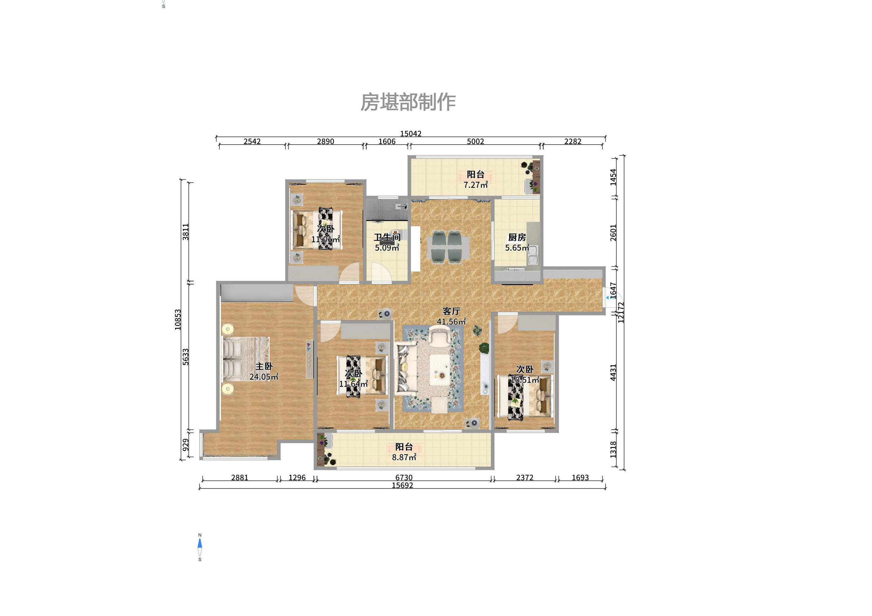 融科東南海室內(nèi)圖2