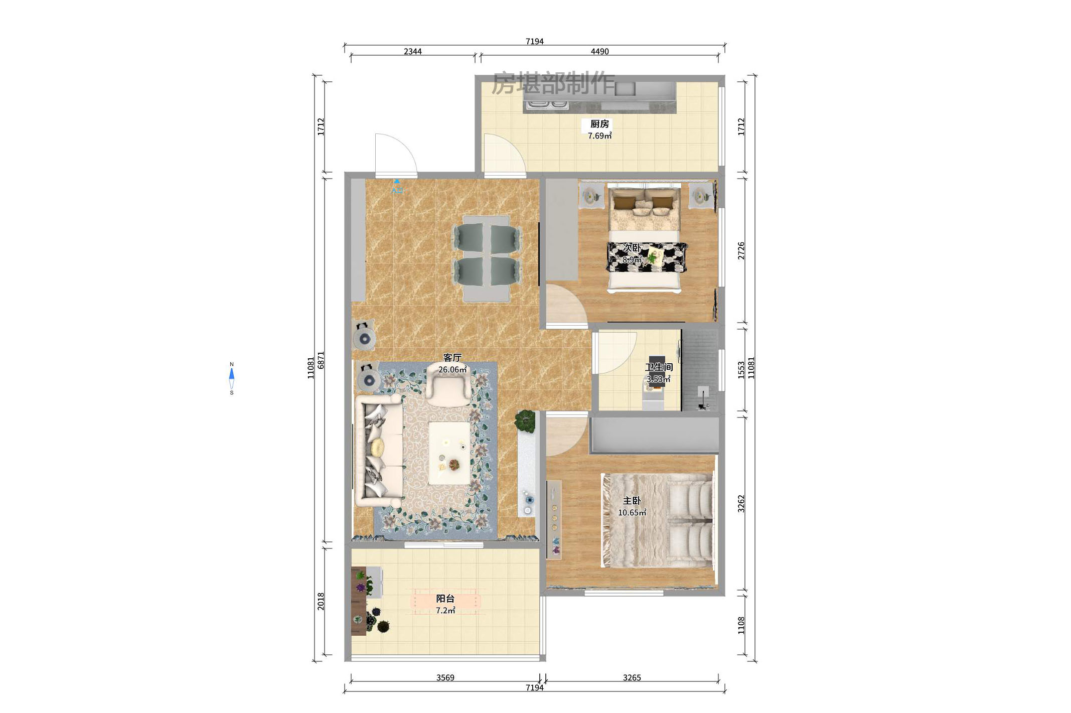 高盛华成 高盛华成室内图2