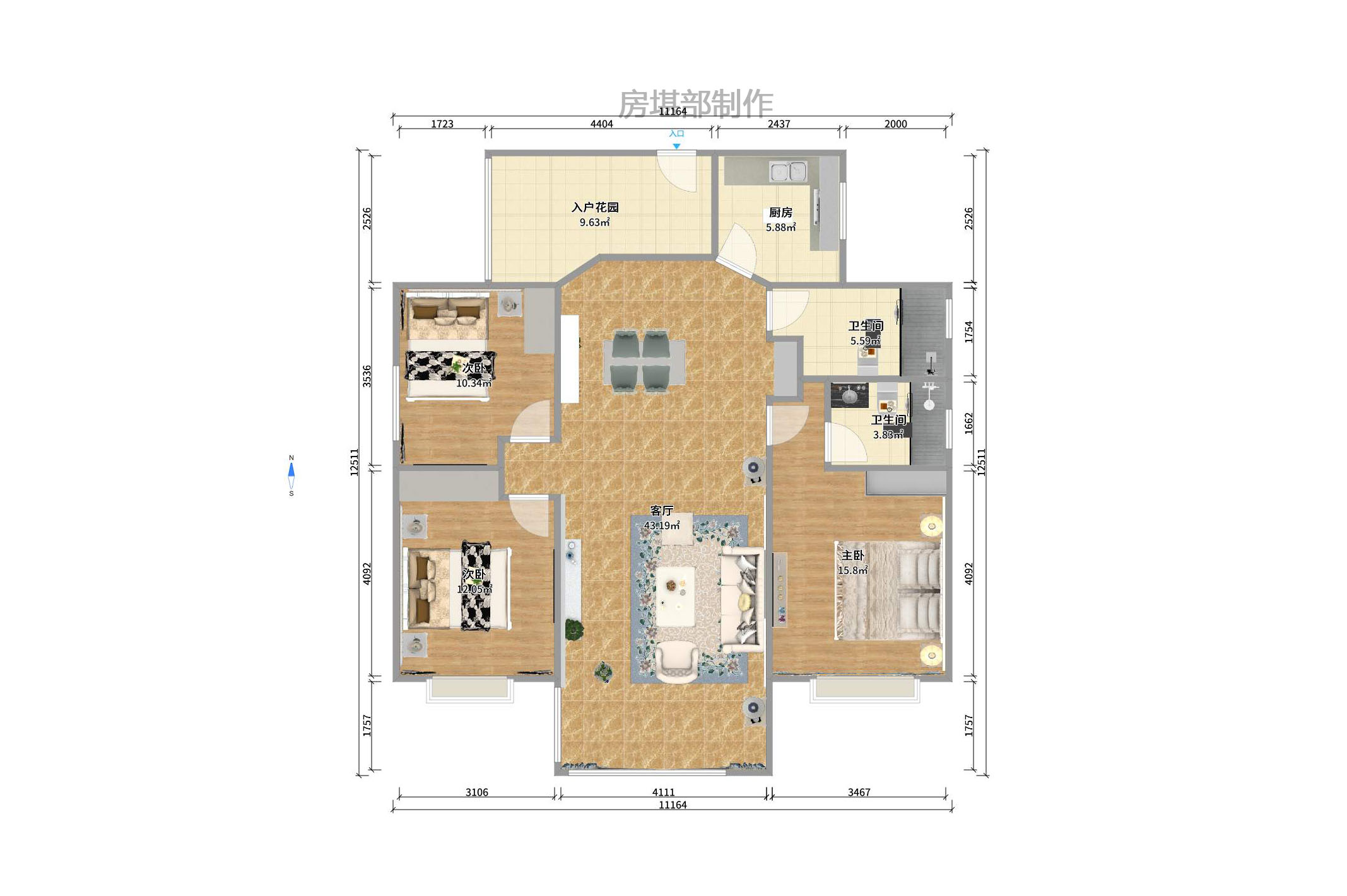 华银天际 华银天际室内图2