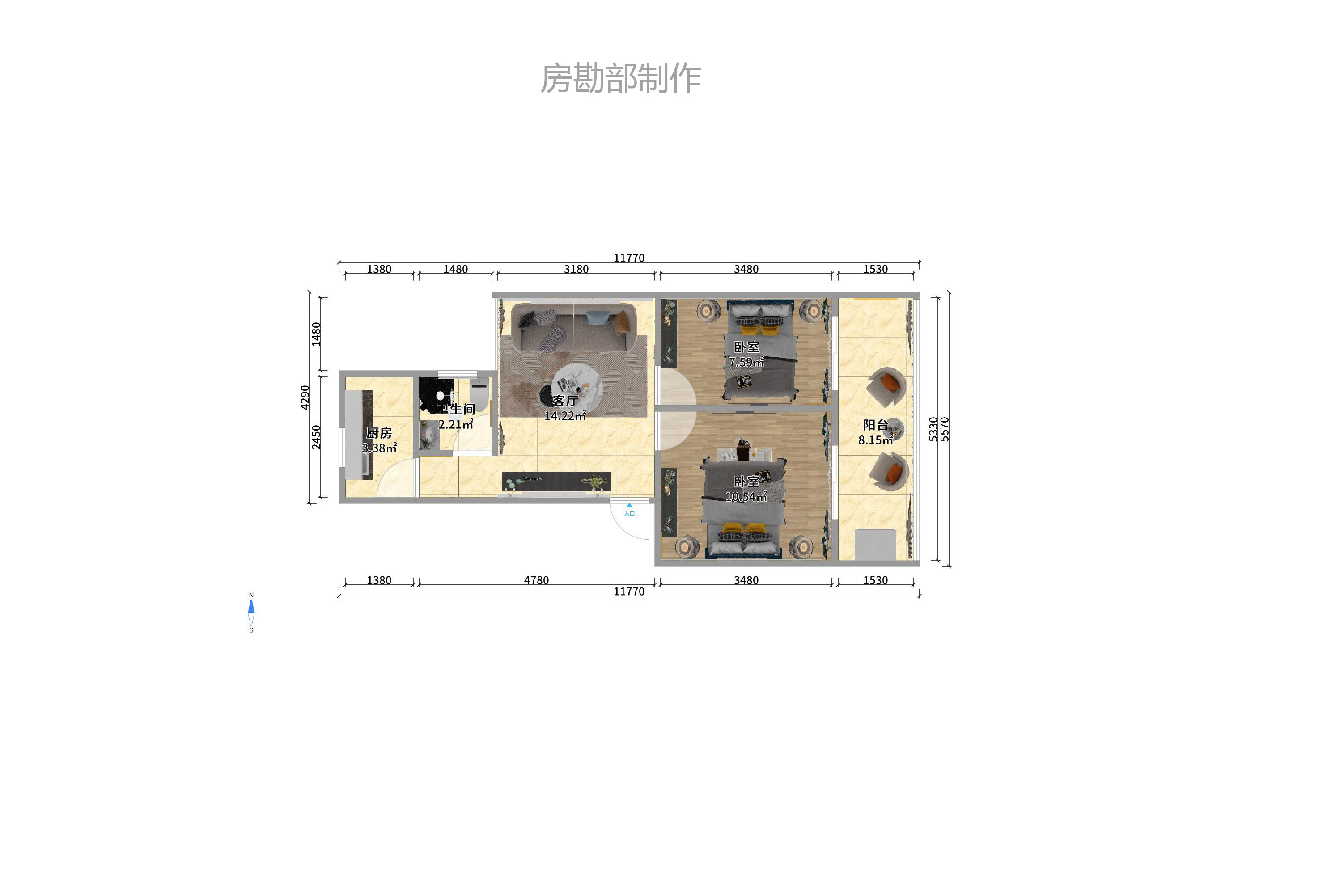省少管所单位房室内图2