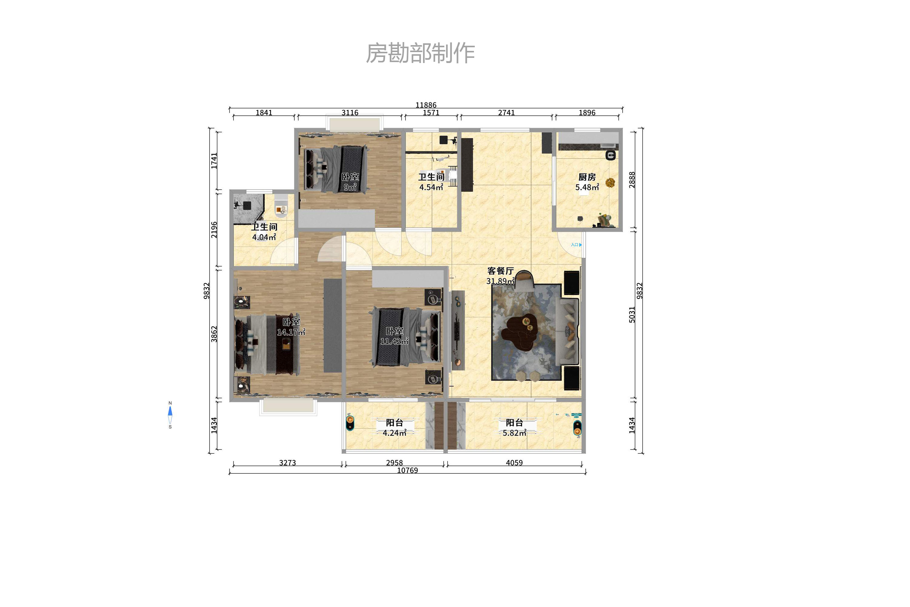 中天佳园 中天佳园室内图2