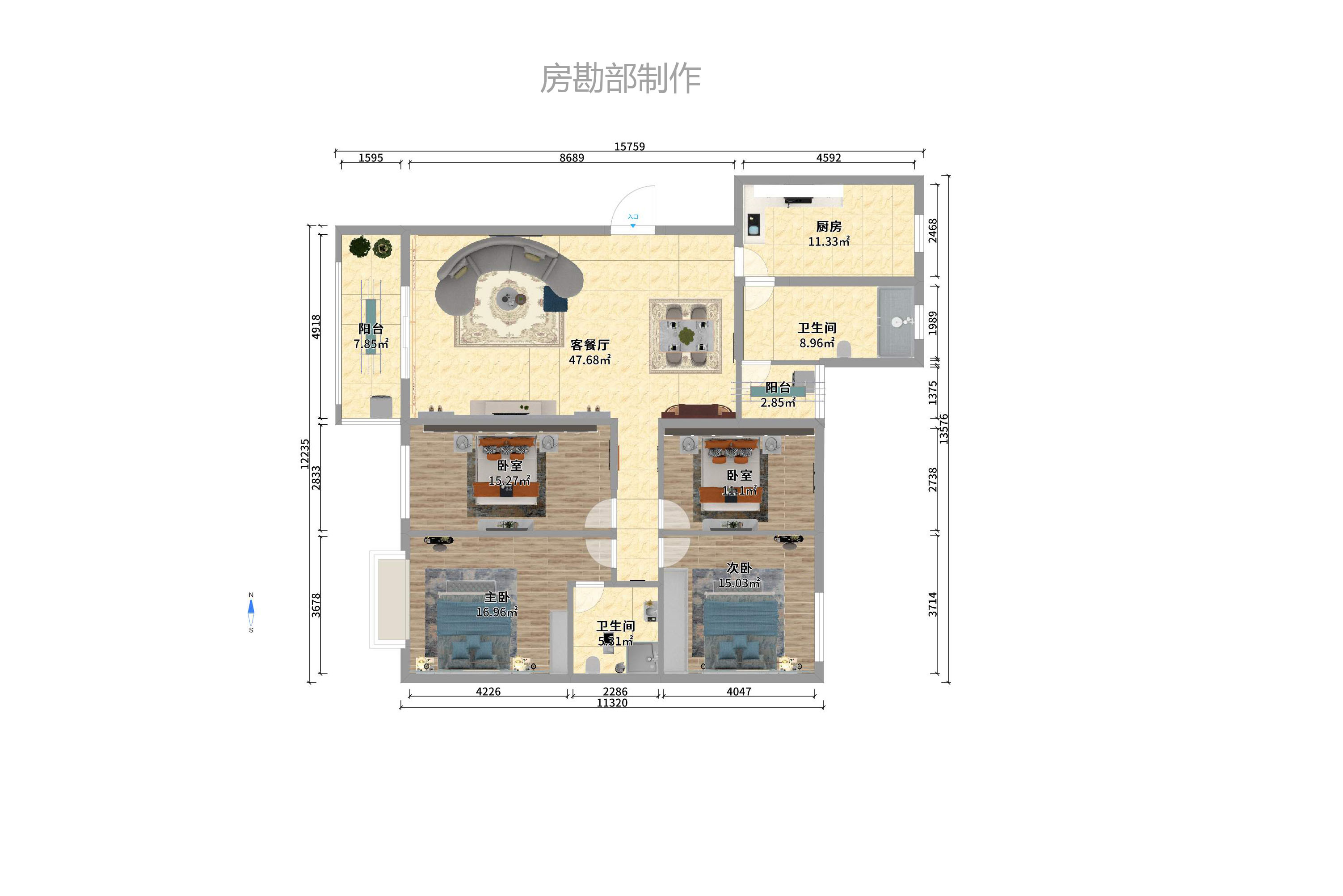 銀港佳園室內(nèi)圖2