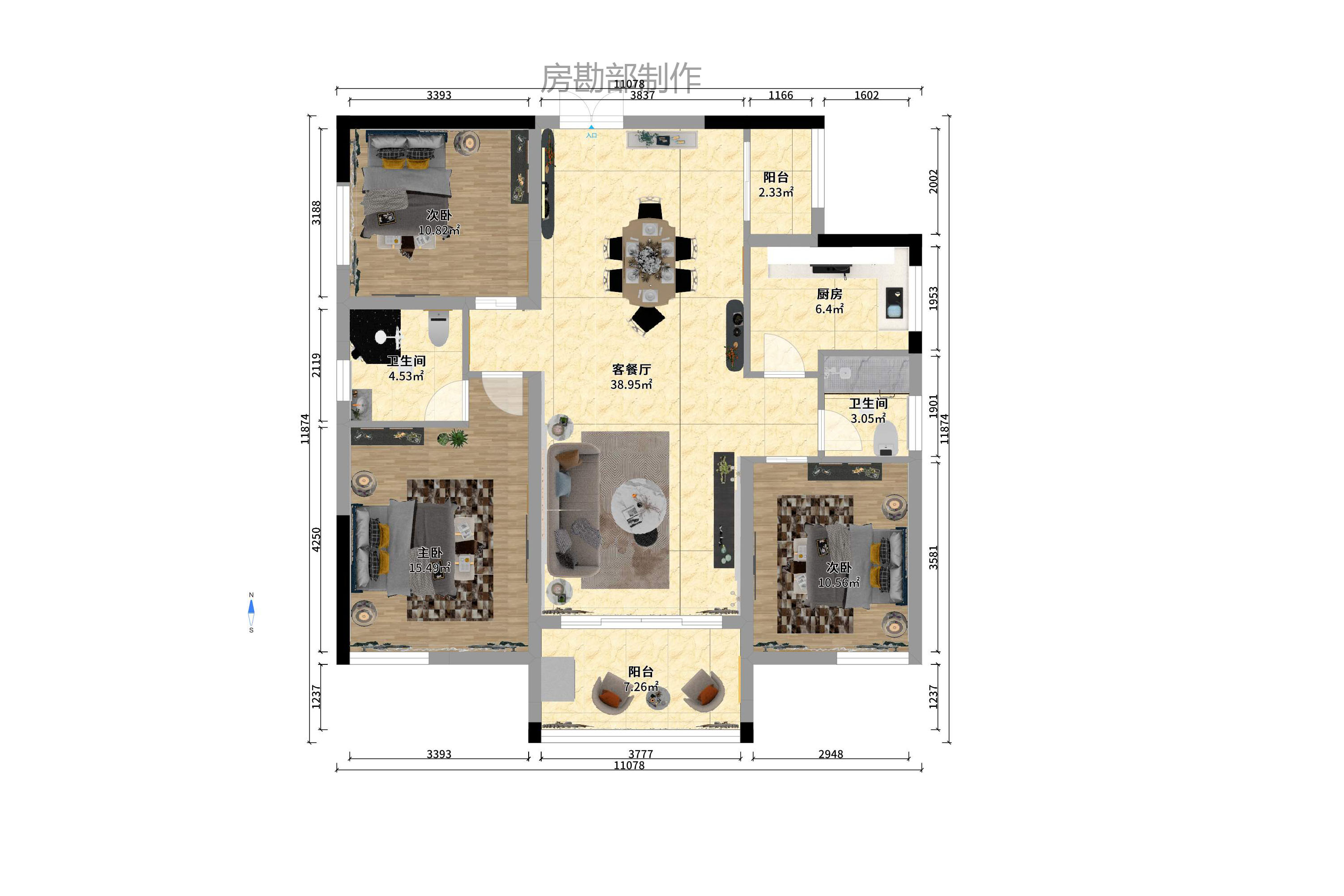 恒生碧水龙庭 恒生碧水龙庭室内图2