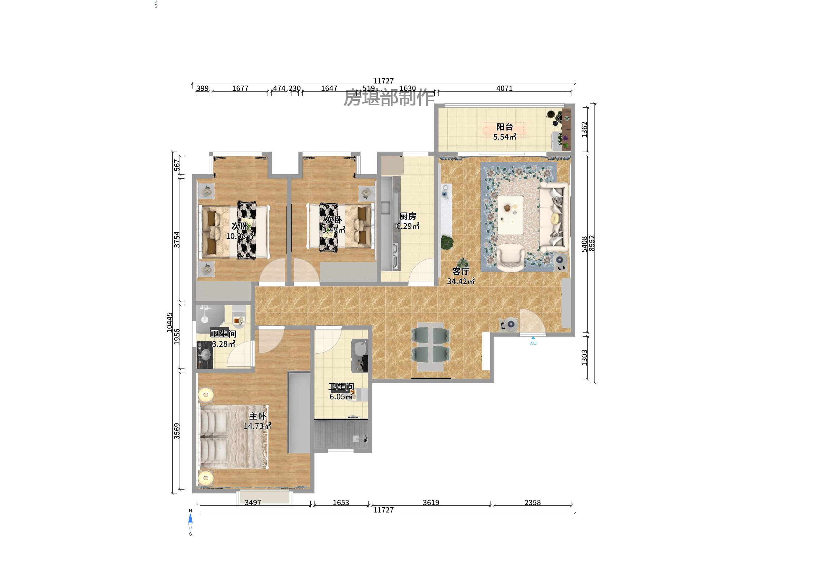 杨家山市政府宿舍 杨家山市政府宿舍室内图2