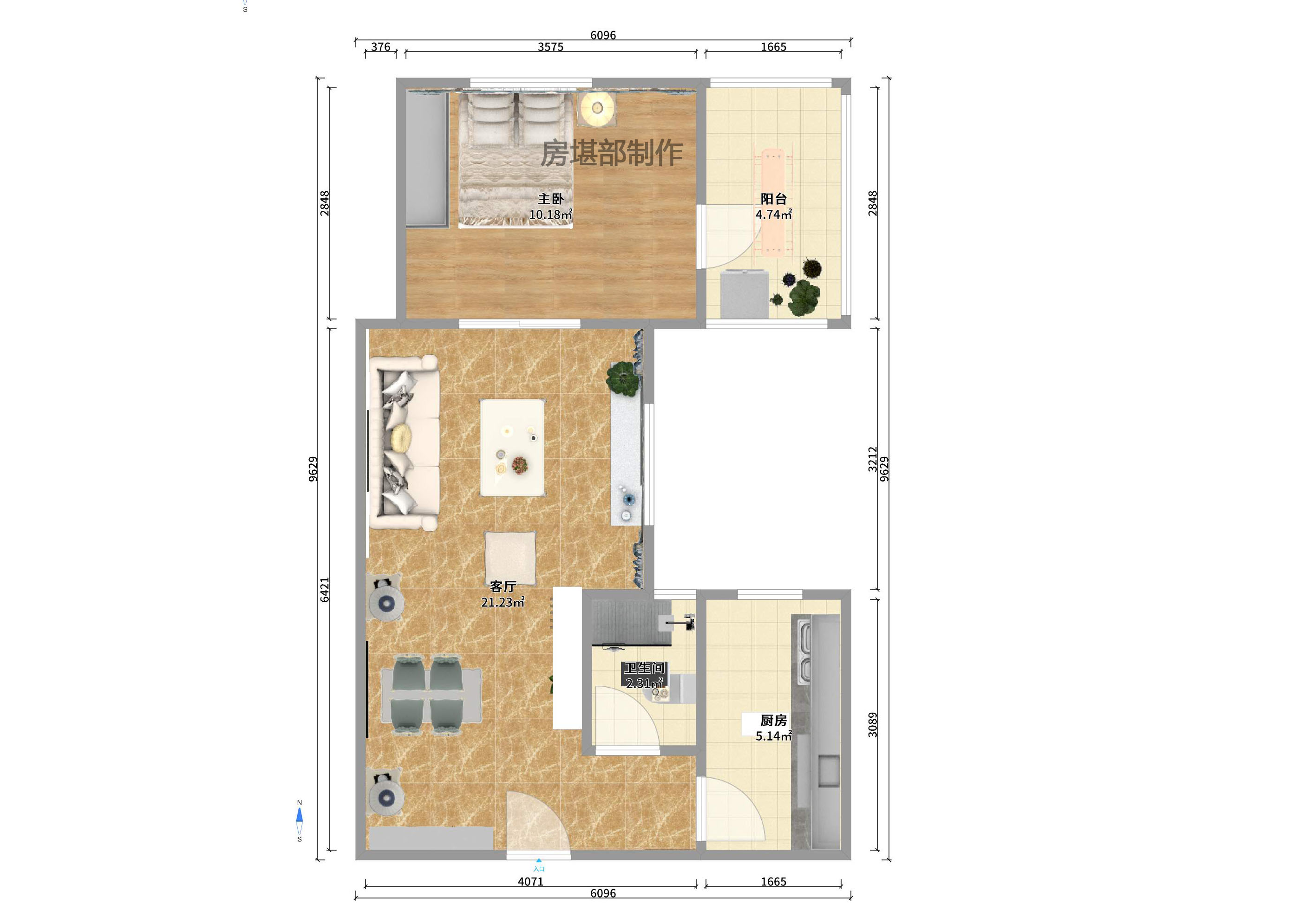 上河国际C区 上河国际C区室内图2