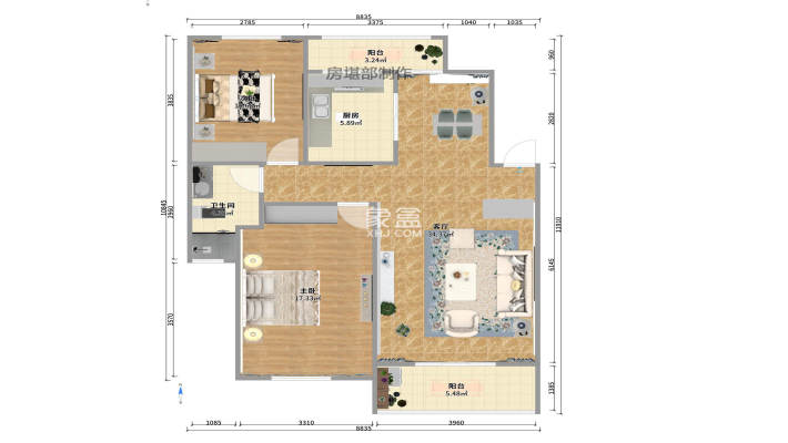 中城丽景香山园 中城丽景香山园室内图2