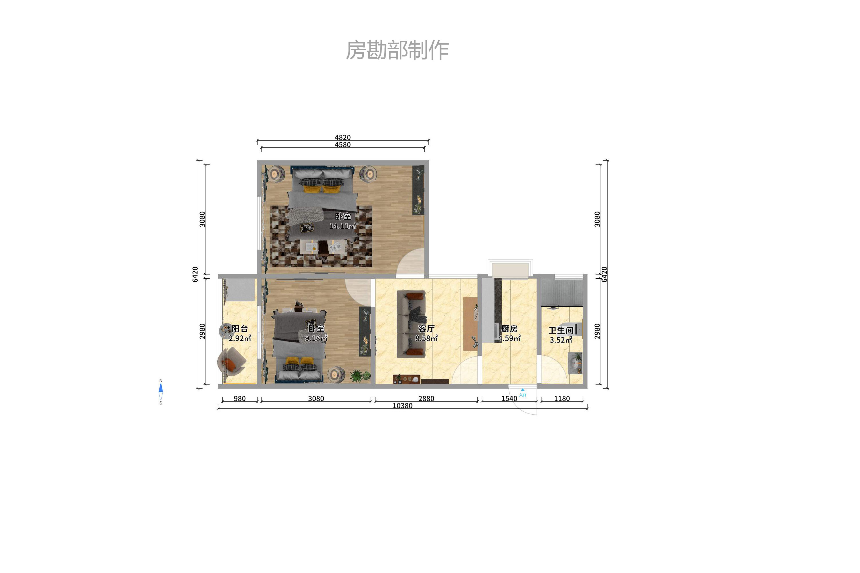 砂子塘社区  1室1厅1卫    900.0元/月 砂子塘社区  1室1厅1卫    900.0元/月户型图