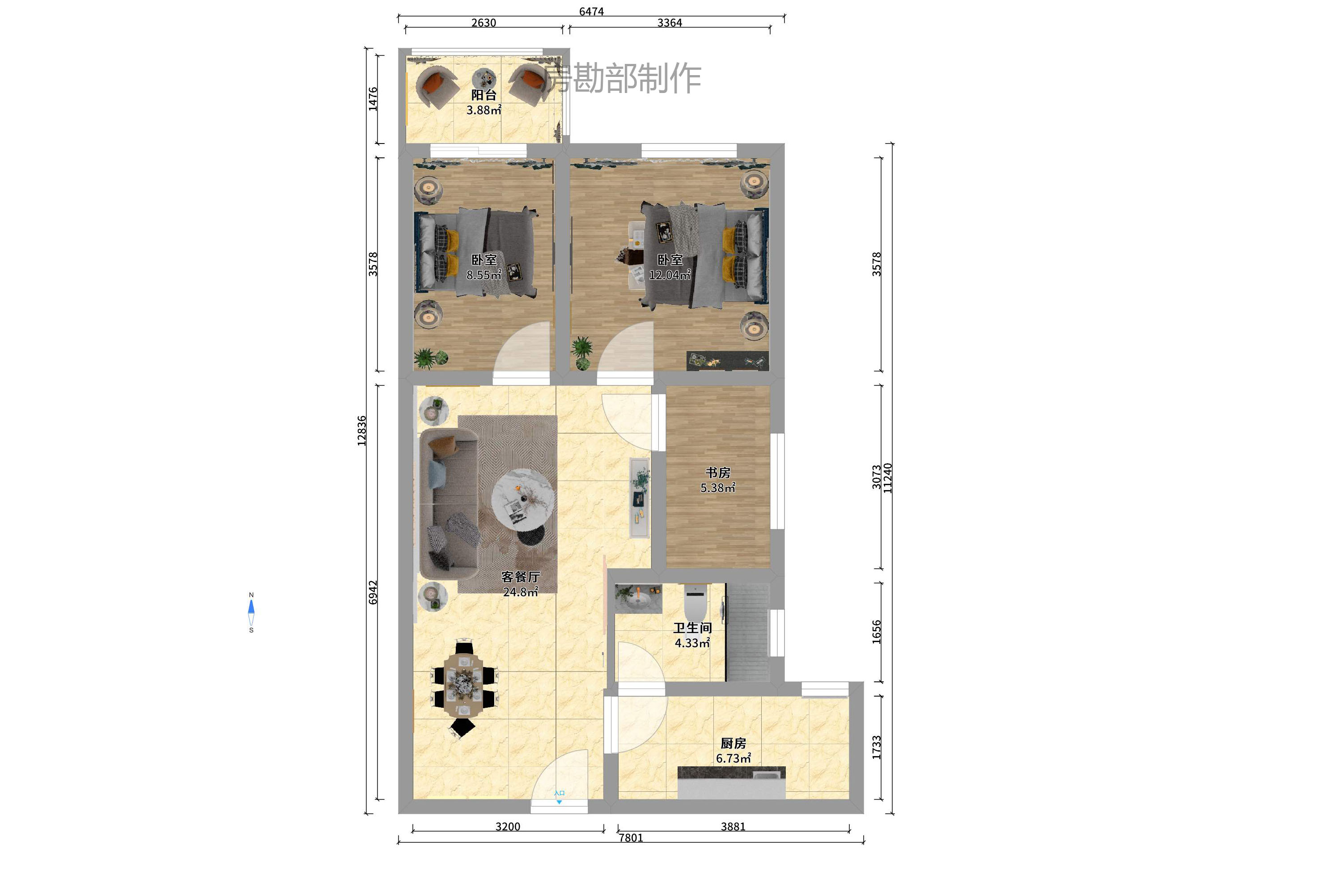 圣力华苑 圣力华苑室内图2