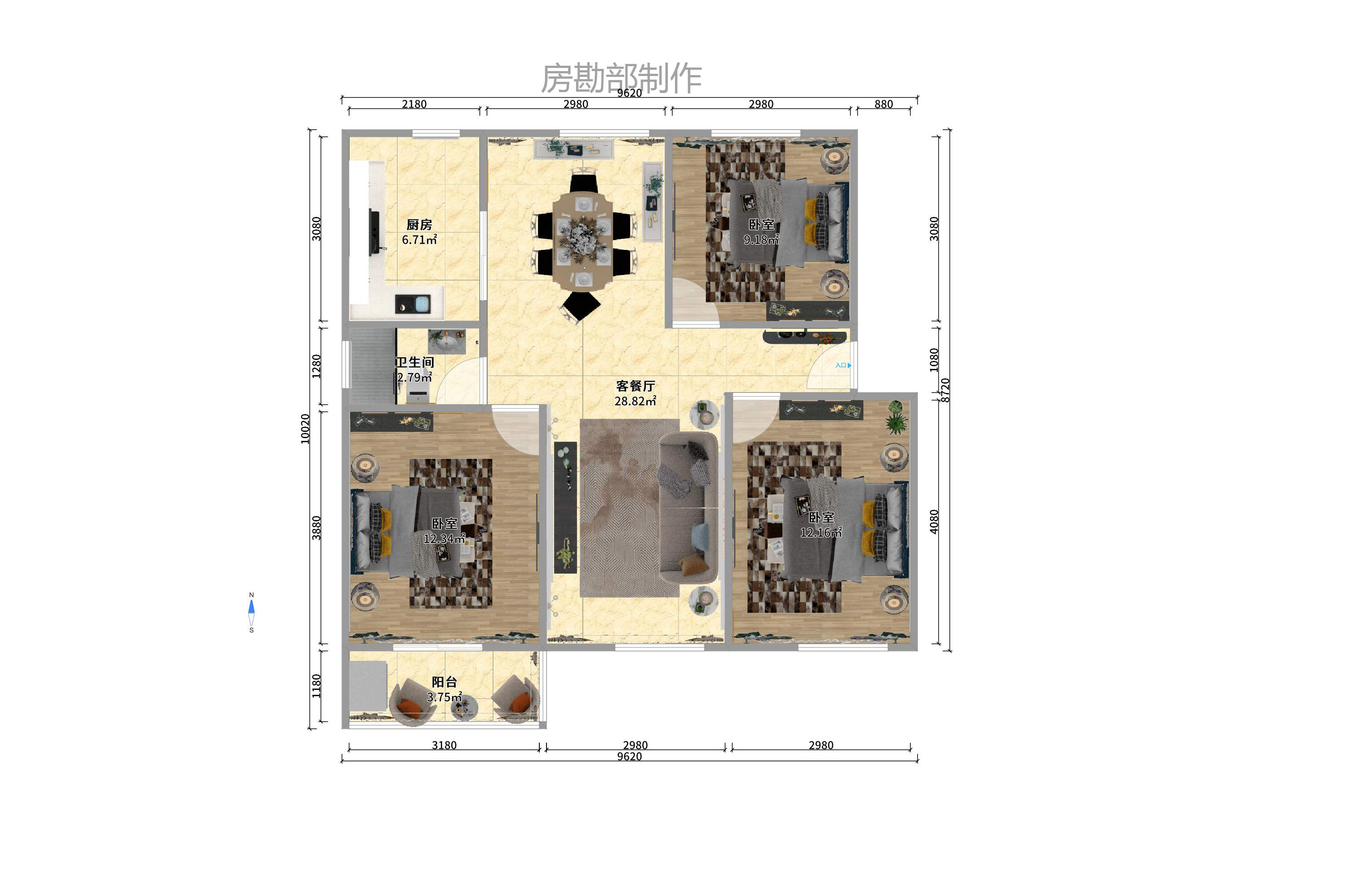 省政协宿舍 省政协宿舍室内图2