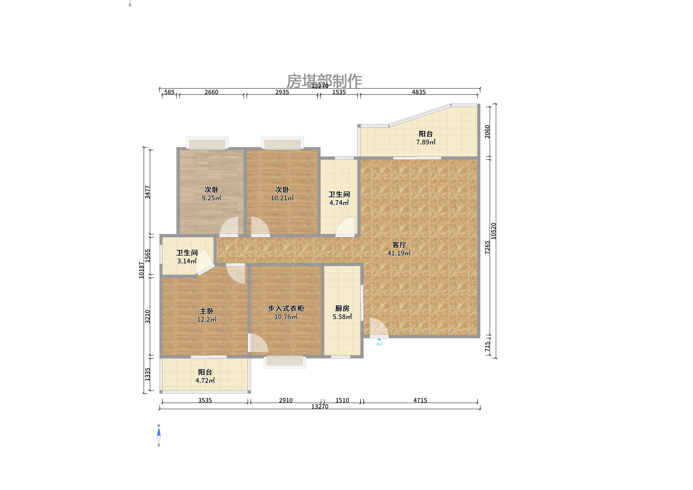 佳阳悦景馨都  3室2厅2卫    2700.0元/月 佳阳悦景馨都  3室2厅2卫    2700.0元/月户型图
