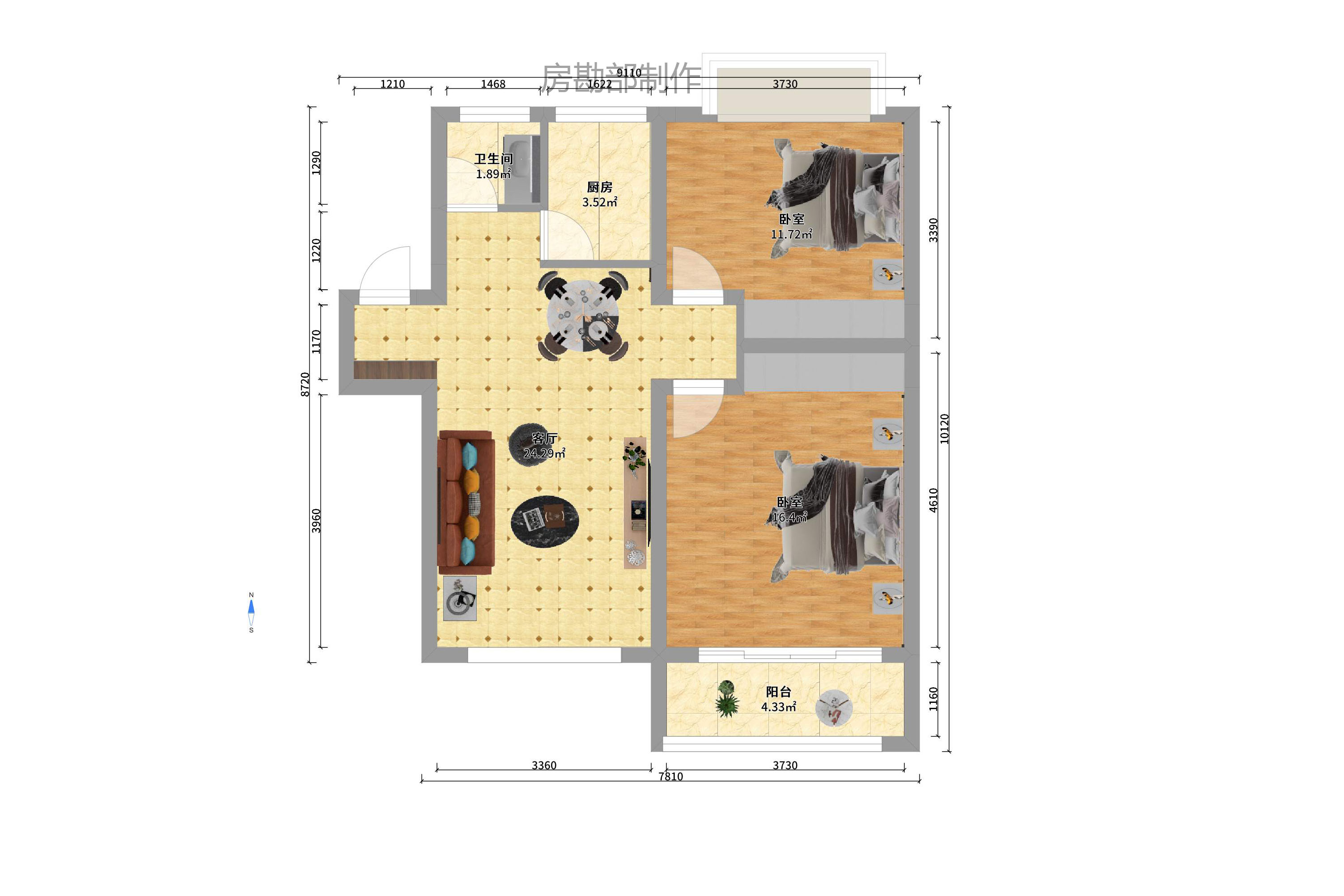 东南明苑室内图2