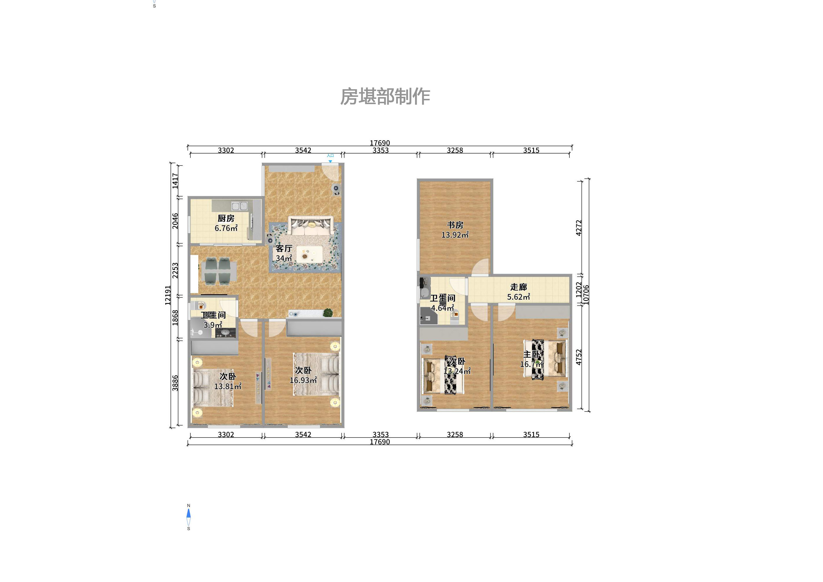 湘銀公寓室內(nèi)圖2
