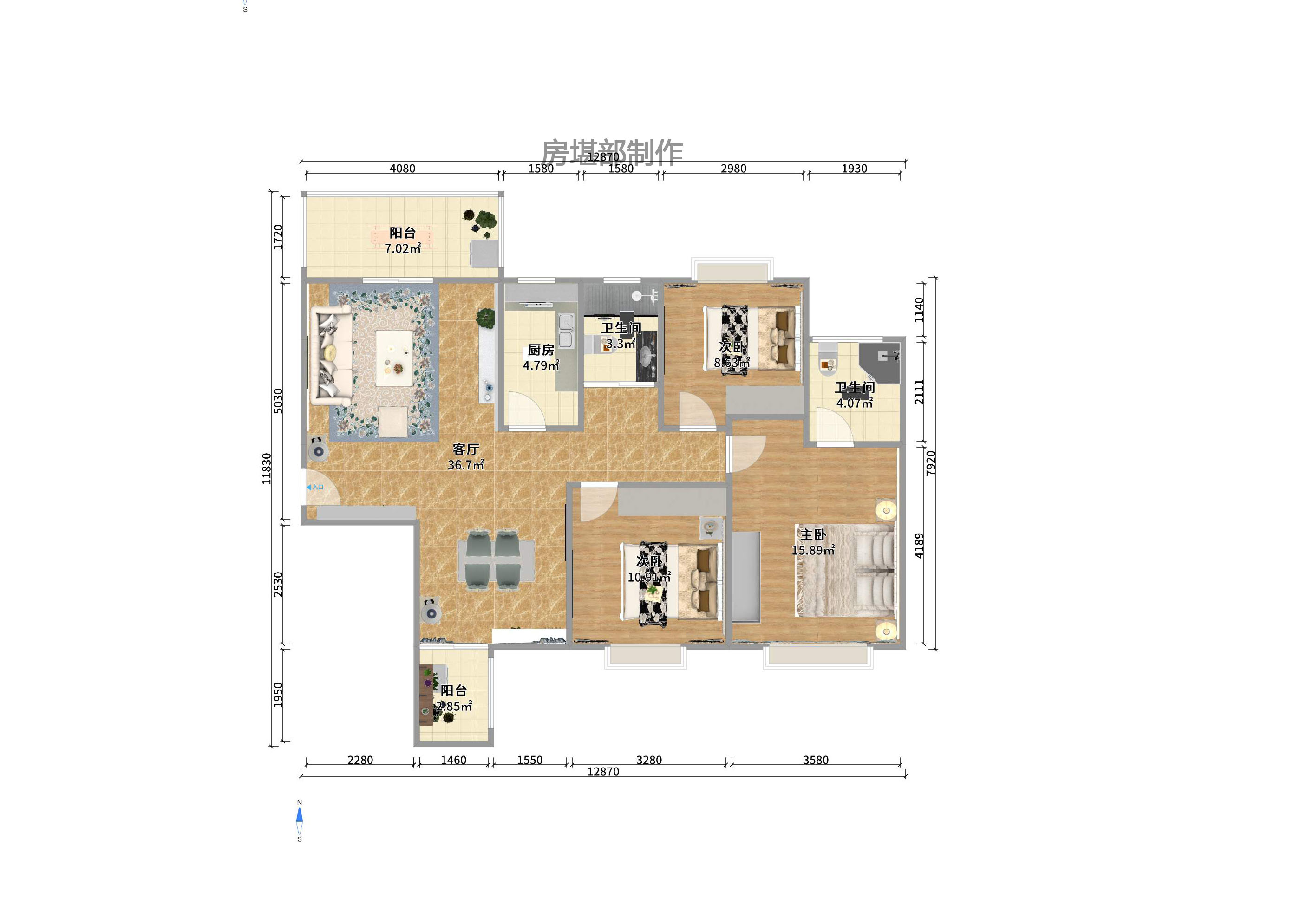 时代星城 时代星城室内图2