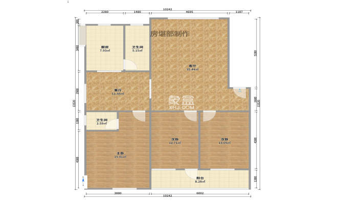 水絮塘散盘 水絮塘散盘室内图2