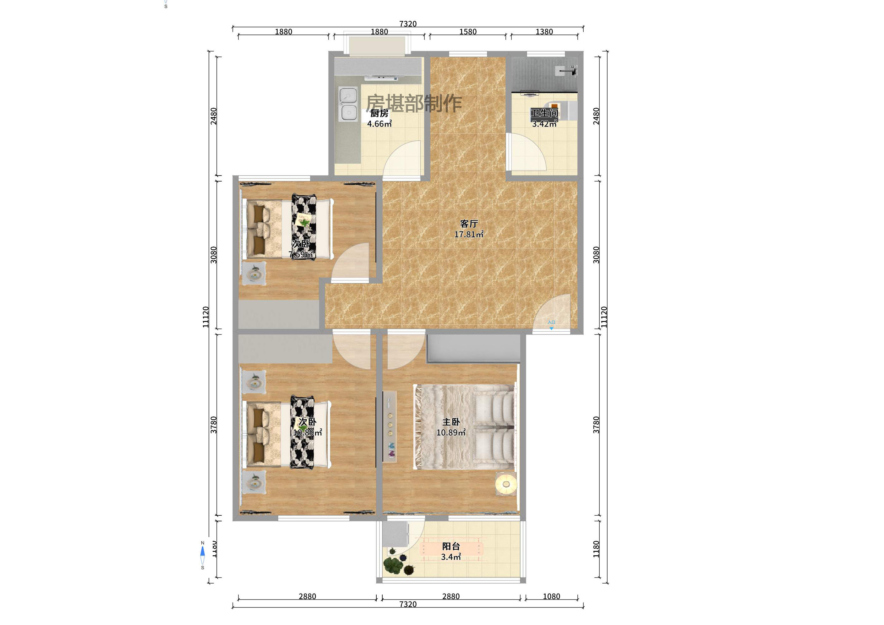 长沙师范教职工宿舍 长沙师范教职工宿舍室内图2