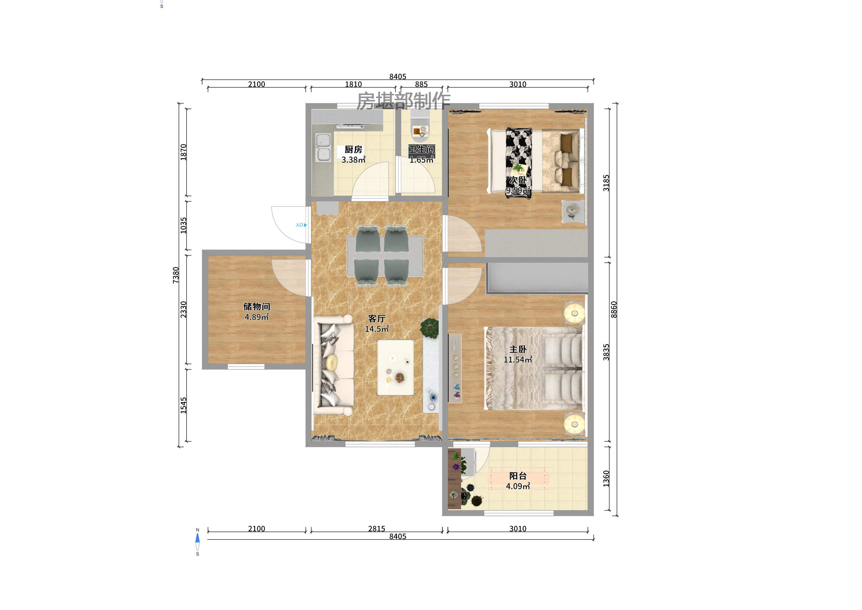 中南家园 中南家园室内图2