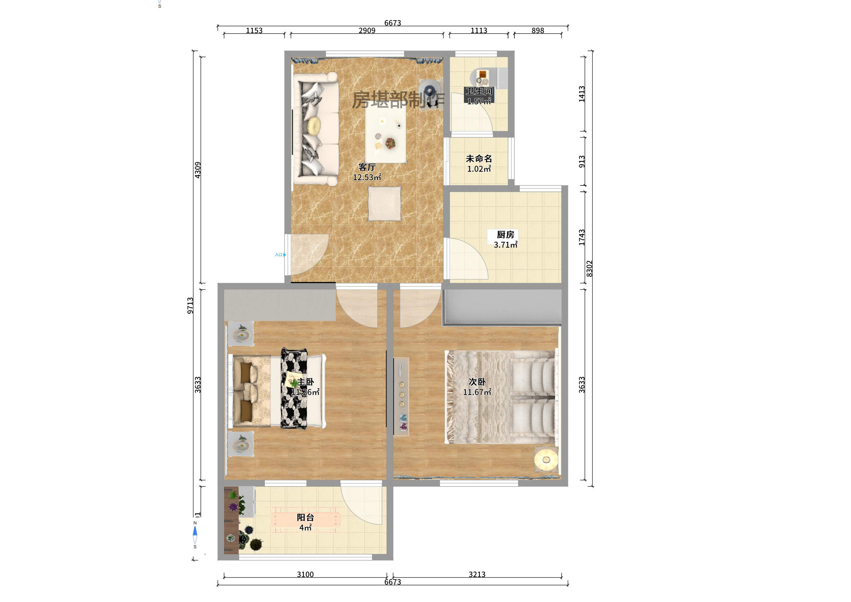 二十三冶小区(井巷社区) 二十三冶小区(井巷社区)室内图2