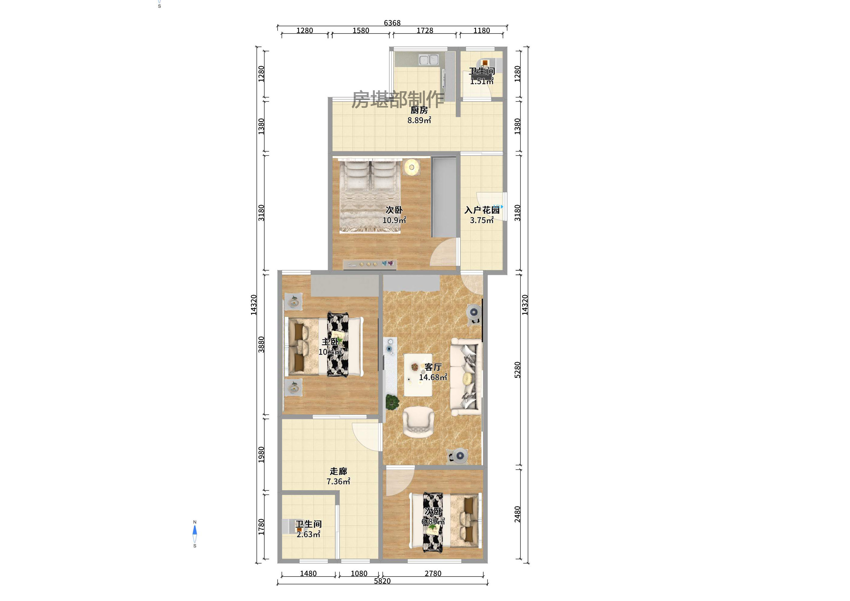 物资厅宿舍(五一大道) 物资厅宿舍(五一大道)室内图2