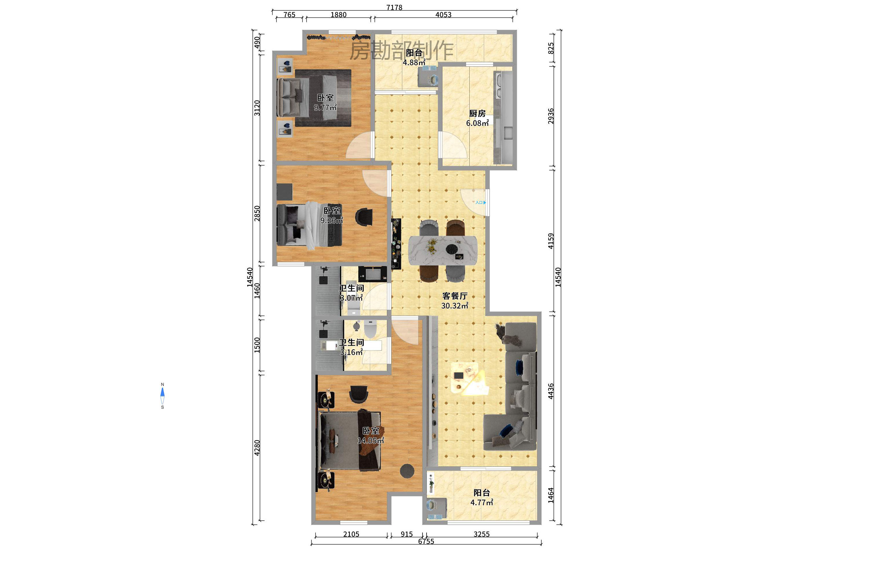 康斯丹郡(融程领秀佳园) 康斯丹郡(融程领秀佳园)室内图2