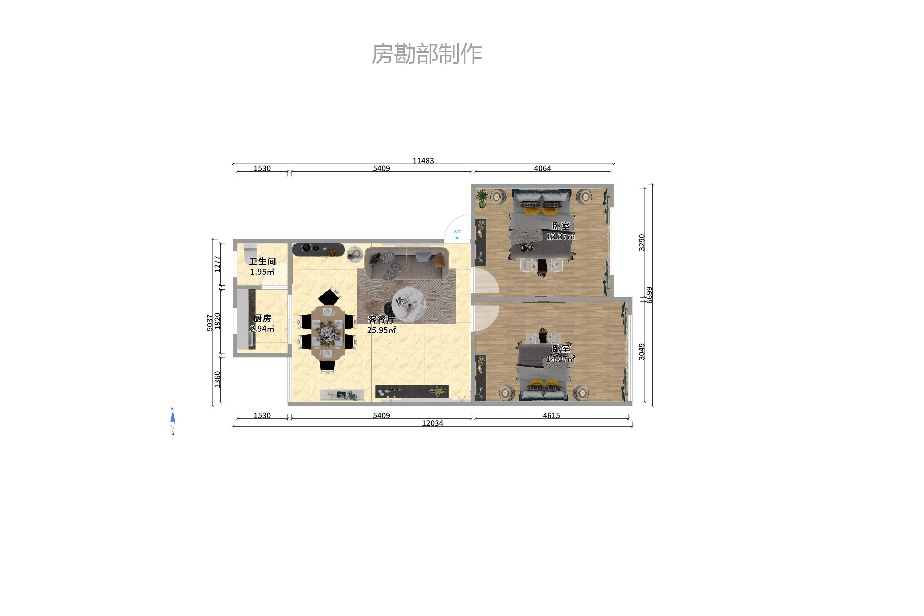 蒋家垅社区室内图2