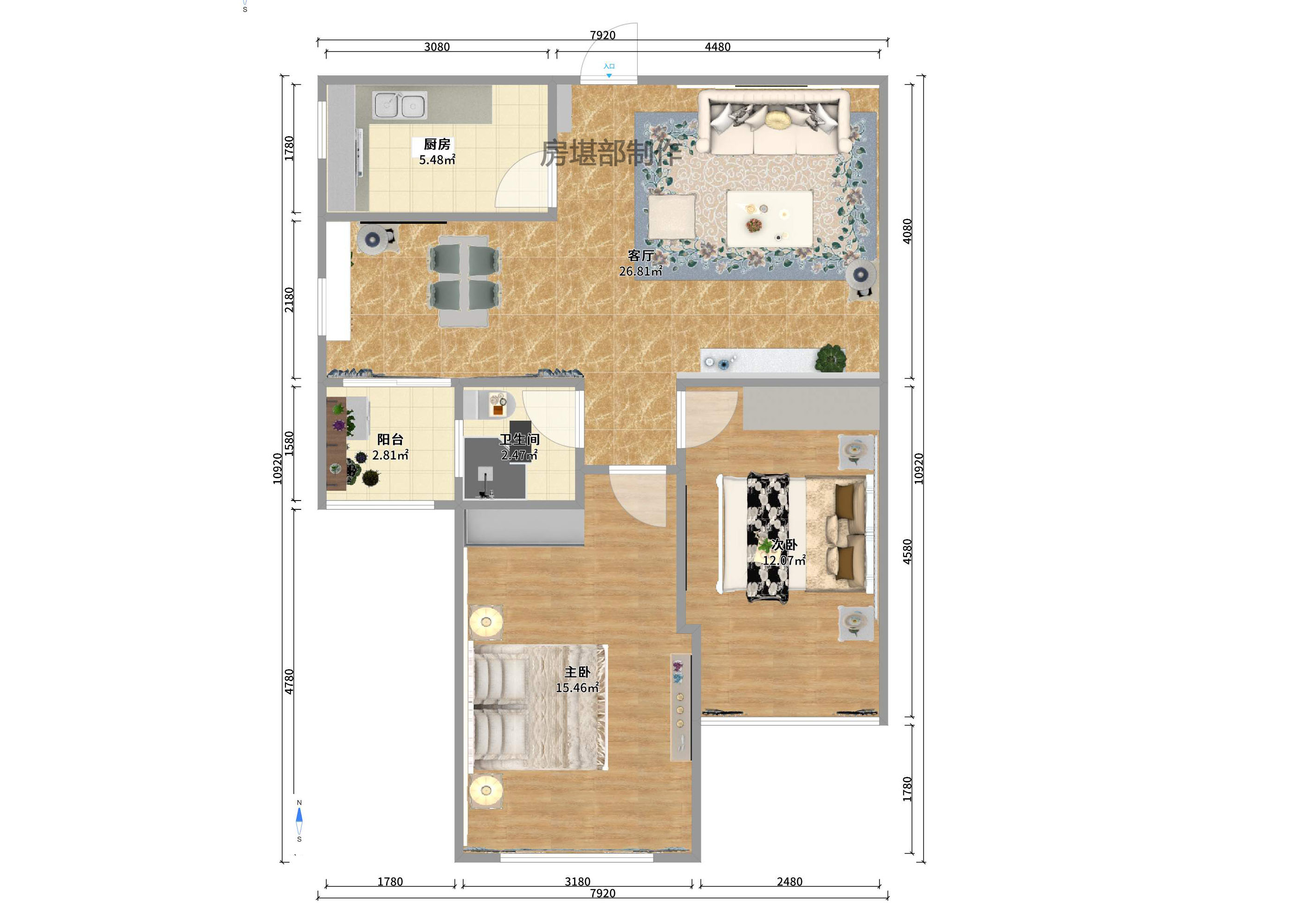 山水华景 山水华景室内图2