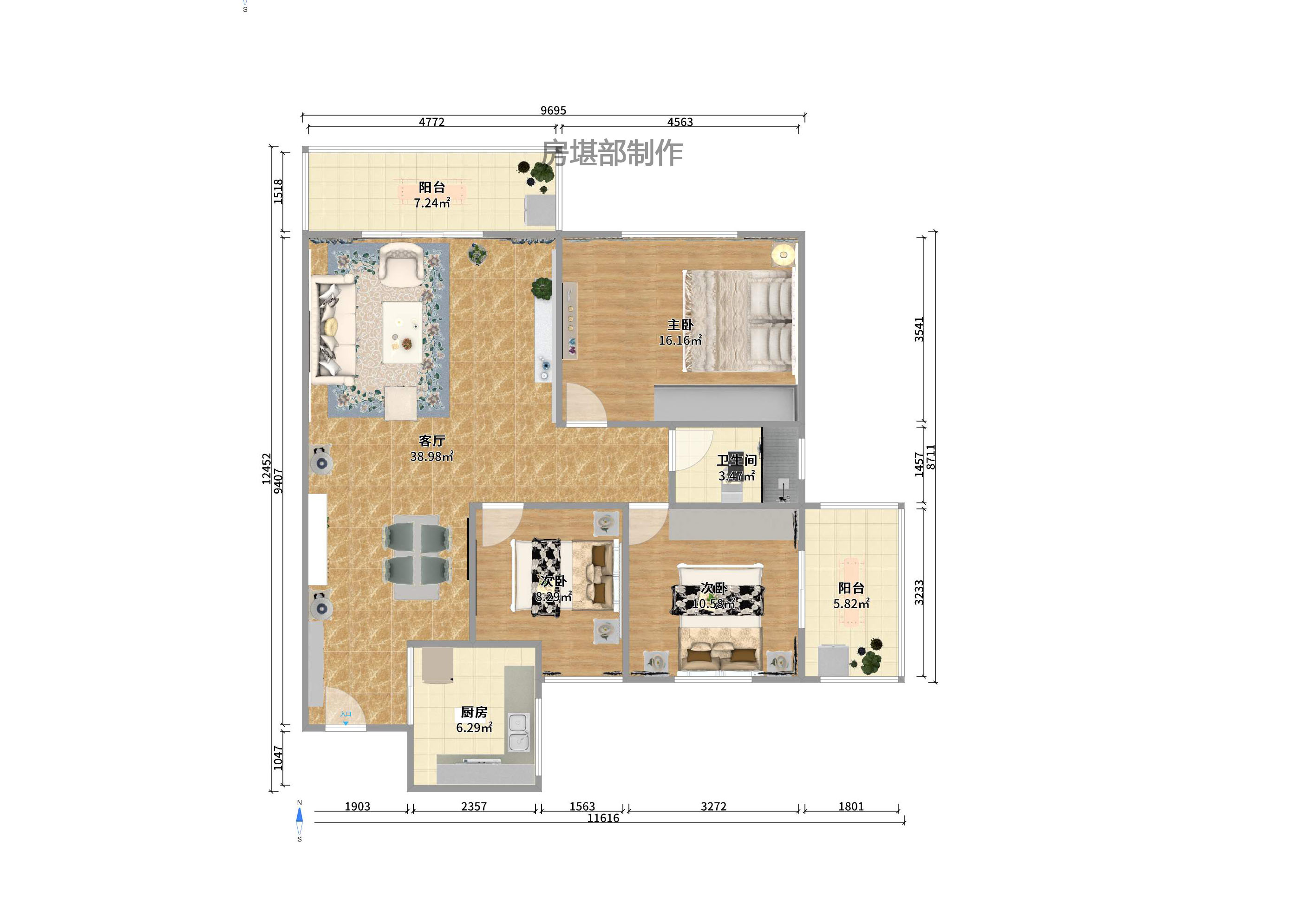 华欣公寓 华欣公寓室内图2