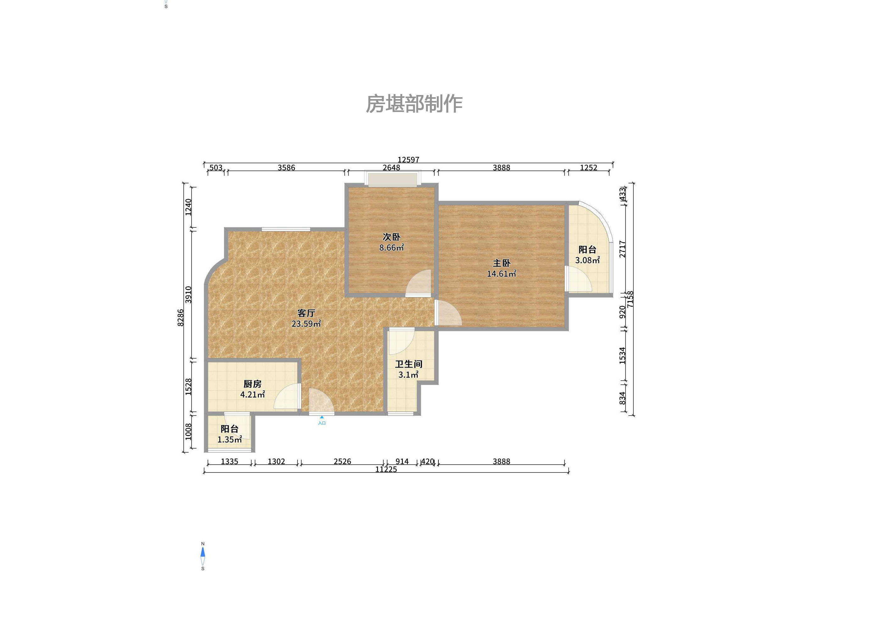 保利城（中航城國際社區(qū)、郡原美村）室內(nèi)圖2