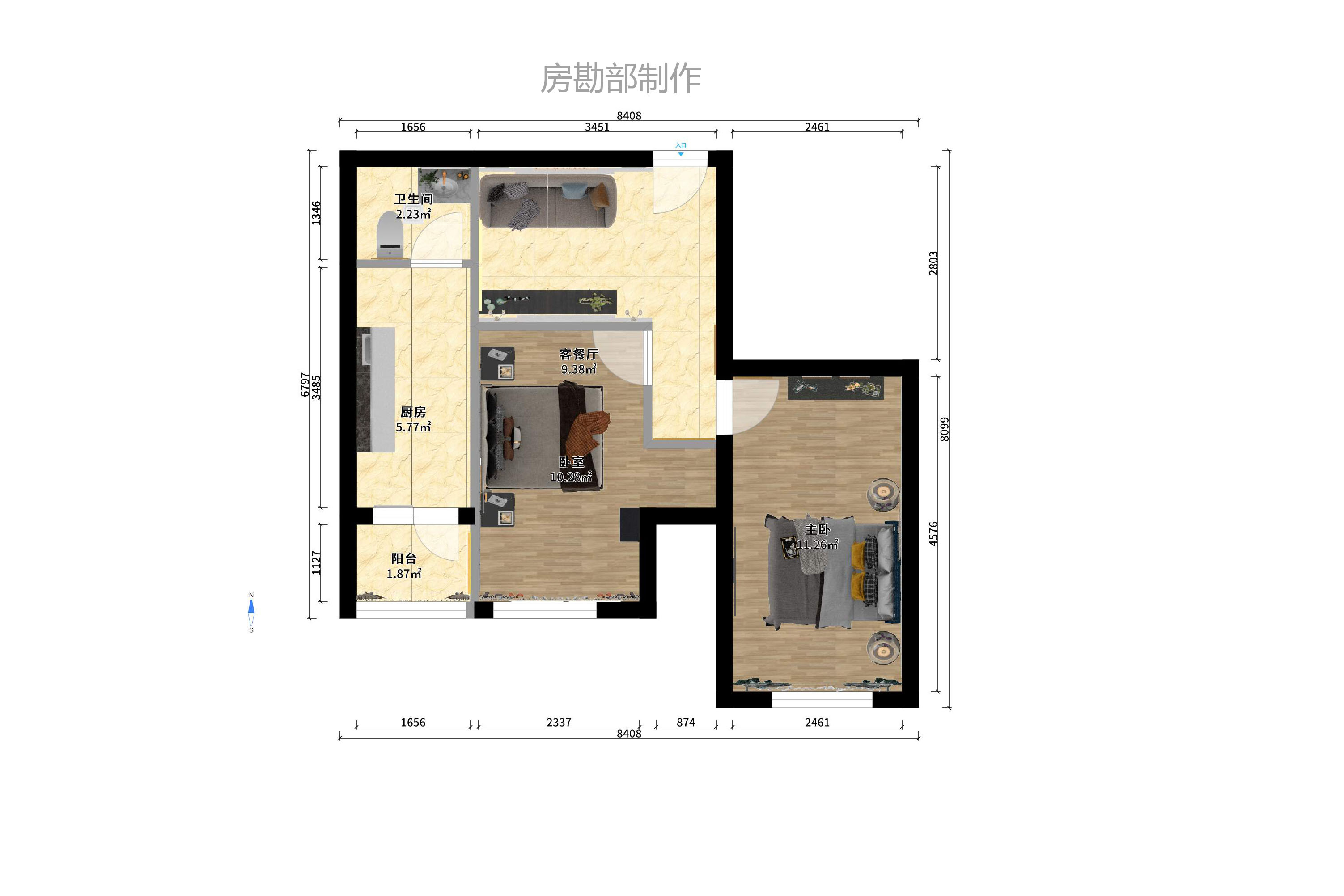 上東印象室內(nèi)圖2