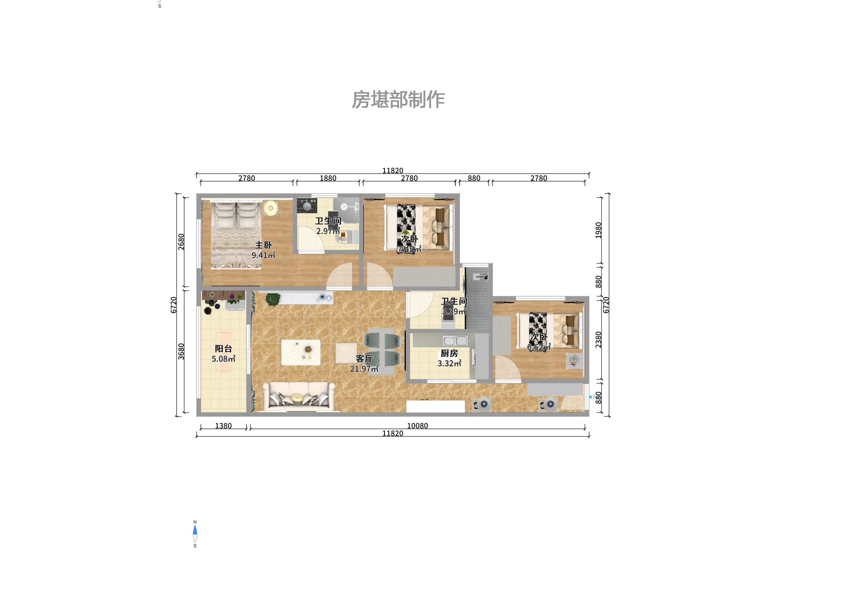 才子佳郡室内图2