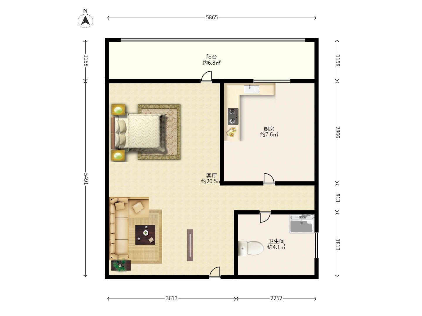四方水岸(世方水岸) 四方水岸(世方水岸)室内图2