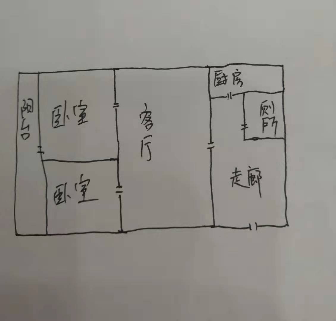 418基础公司 2室1厅1卫 39.8万 418基础公司 2室1厅1卫 39.8万户型图