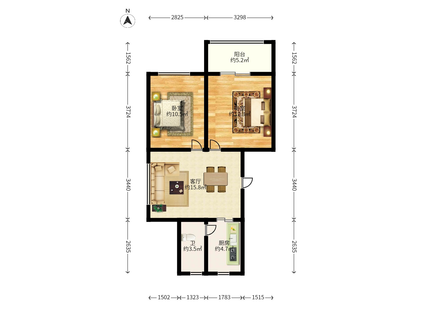 天心区麻园塘小区 天心区麻园塘小区室内图2