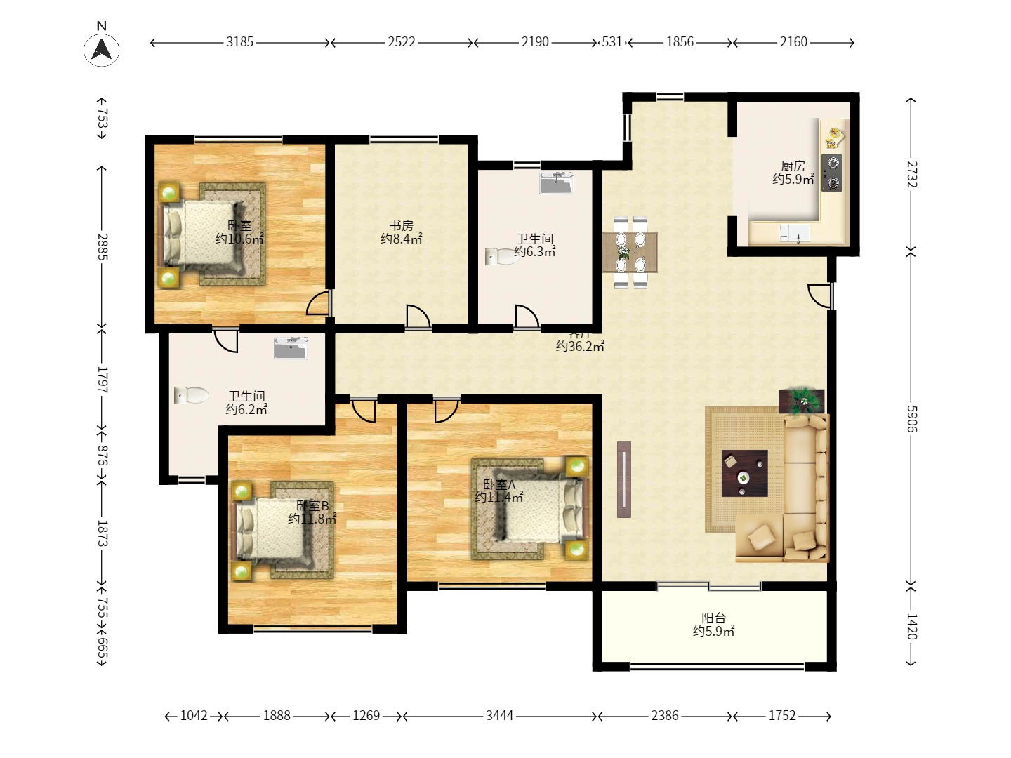 湘水熙园 湘水熙园室内图2